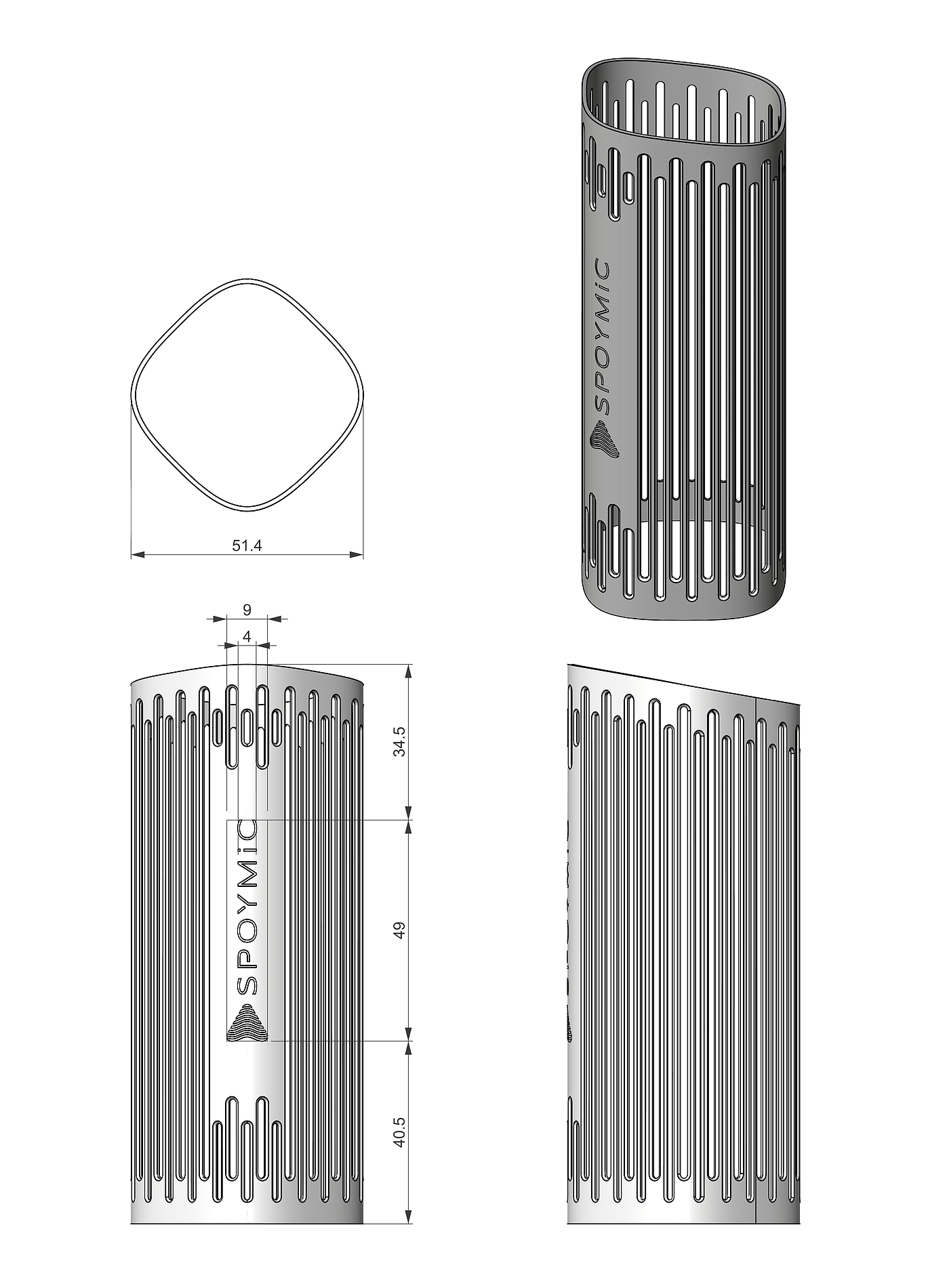 industrial design，karaoke，Spoymic，Microphone，Design，product，MIC，