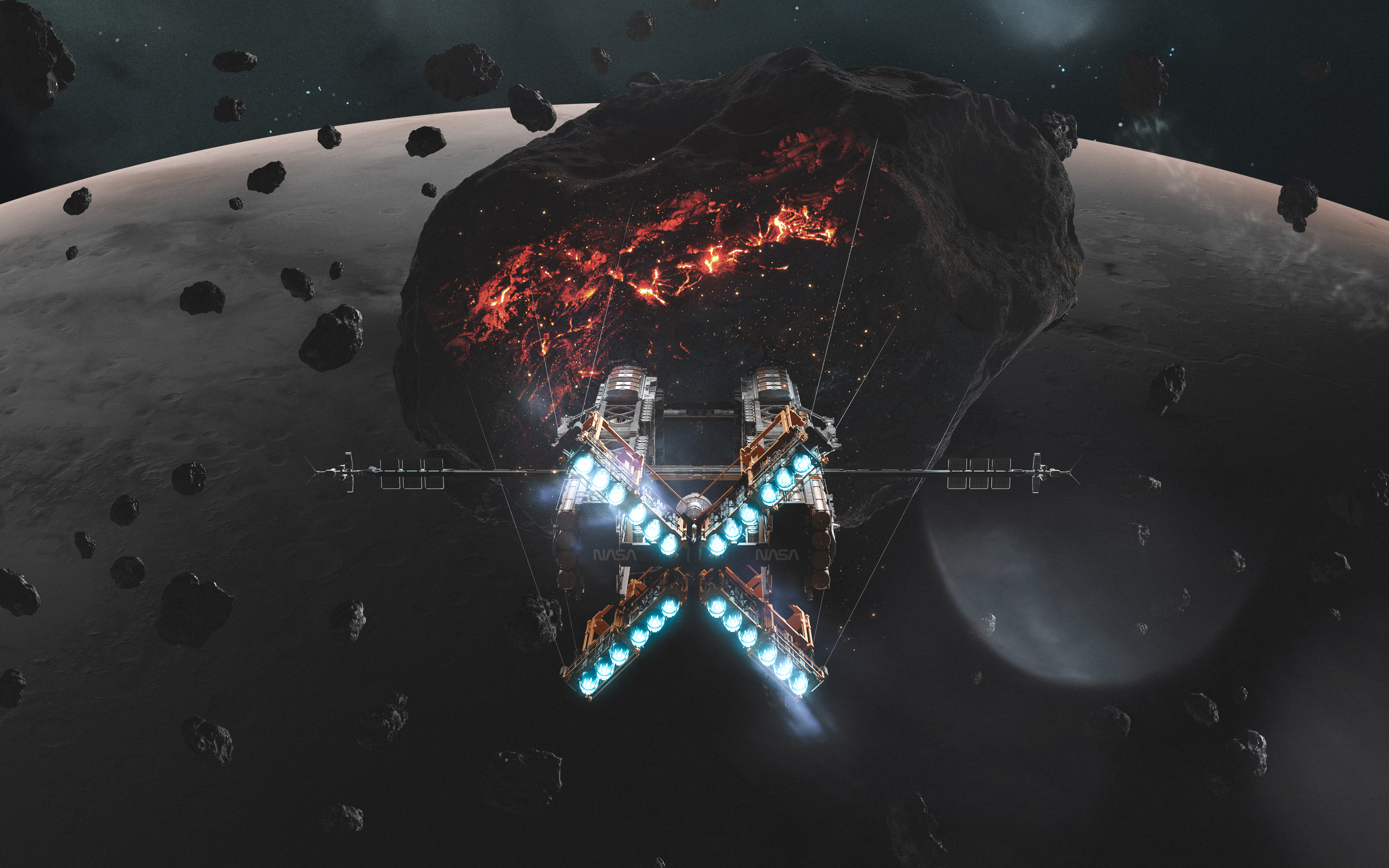 nasa，Design，3d，Conceptual art，concept，3D modeling，