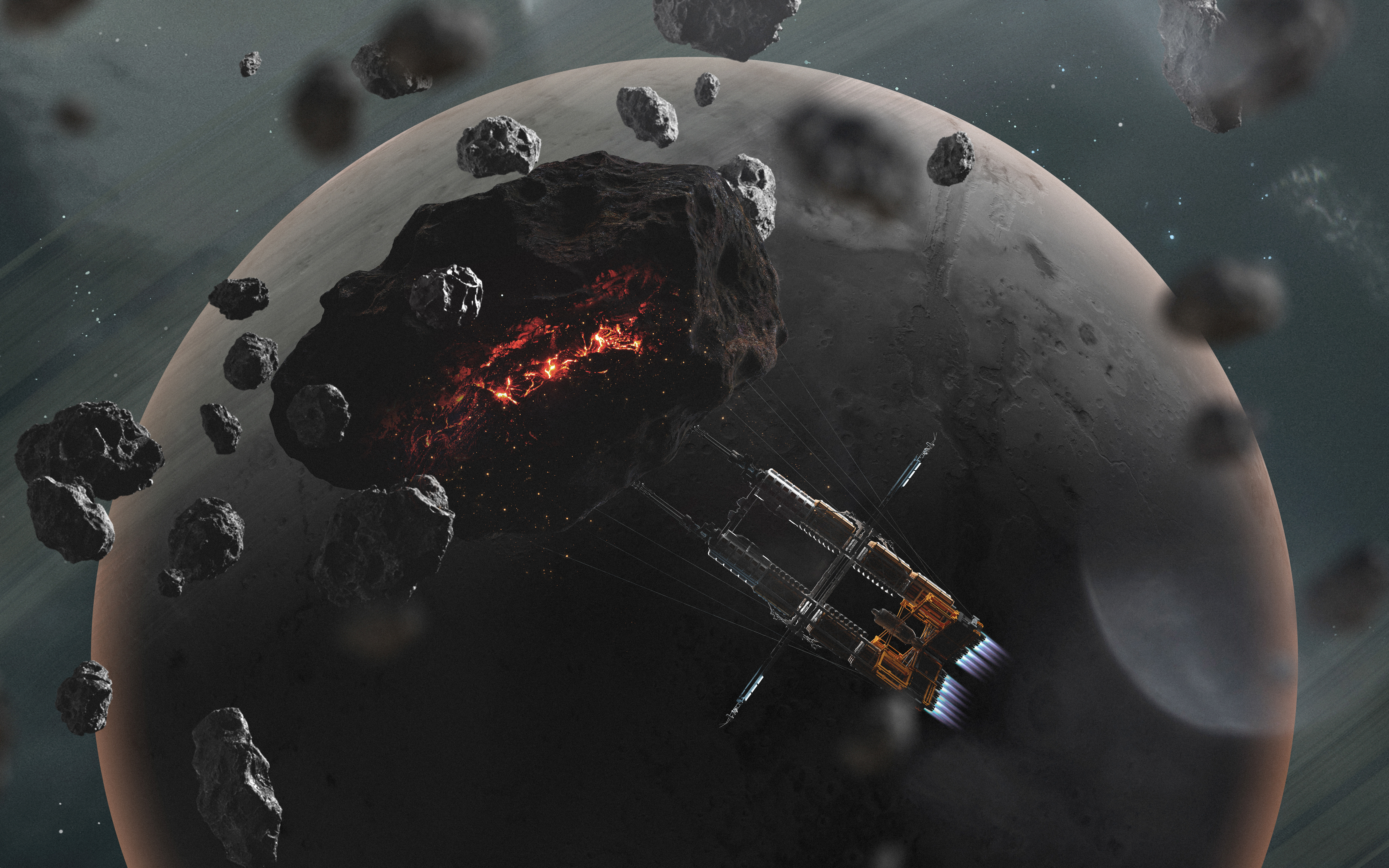 nasa，Design，3d，Conceptual art，concept，3D modeling，