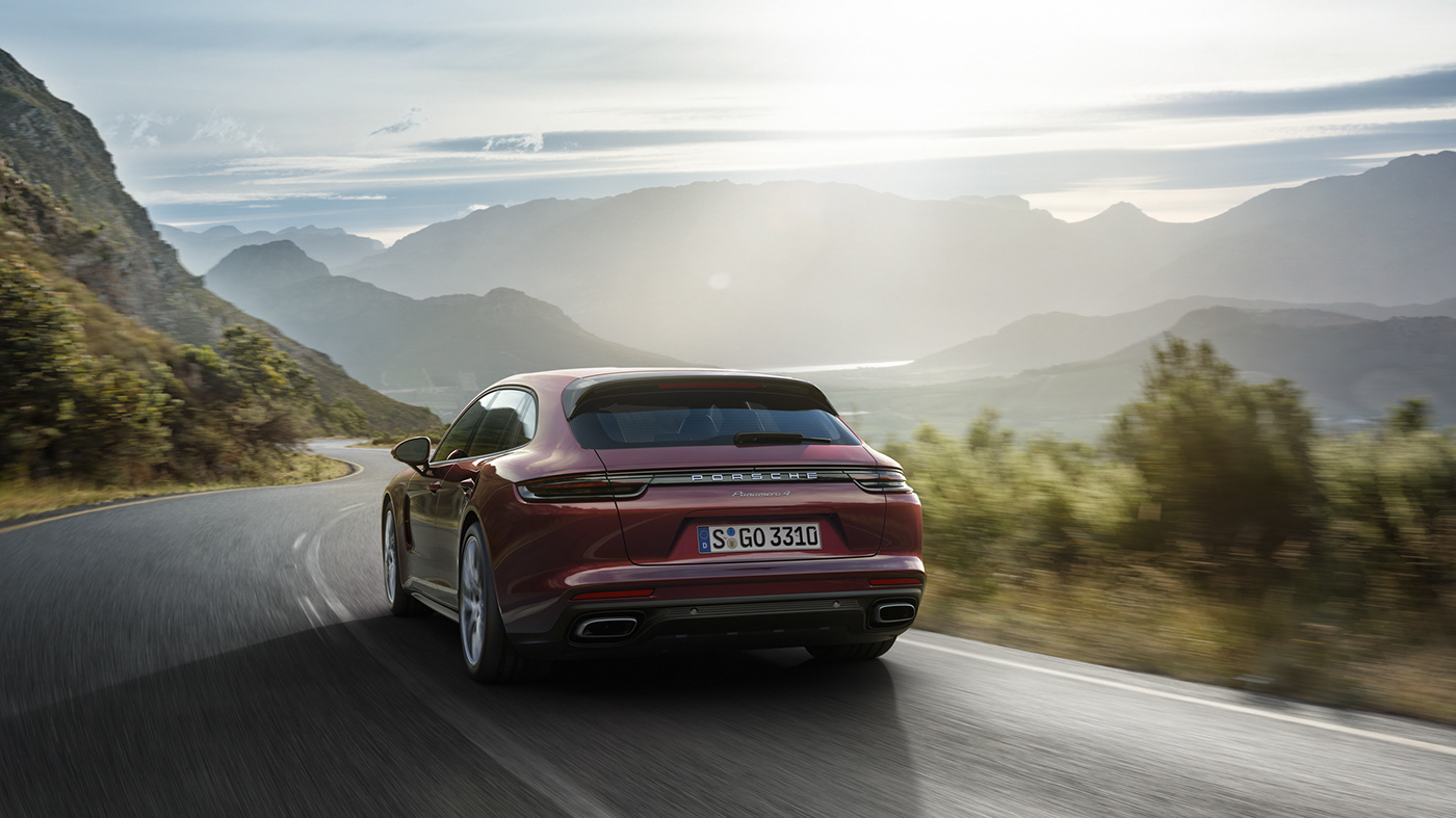 Porsche Panamer，Sports car，2017 - CGI，