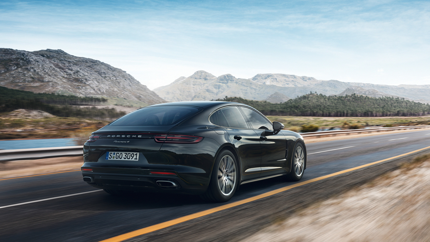 Porsche Panamer，Sports car，2017 - CGI，
