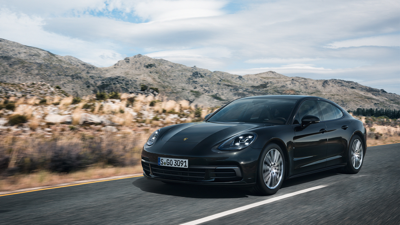 Porsche Panamer，Sports car，2017 - CGI，