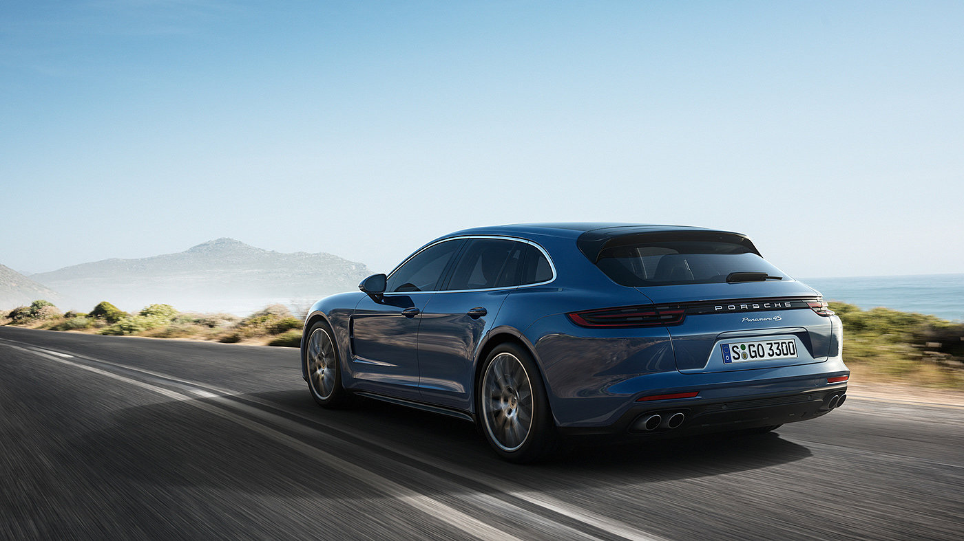 Porsche Panamer，Sports car，2017 - CGI，