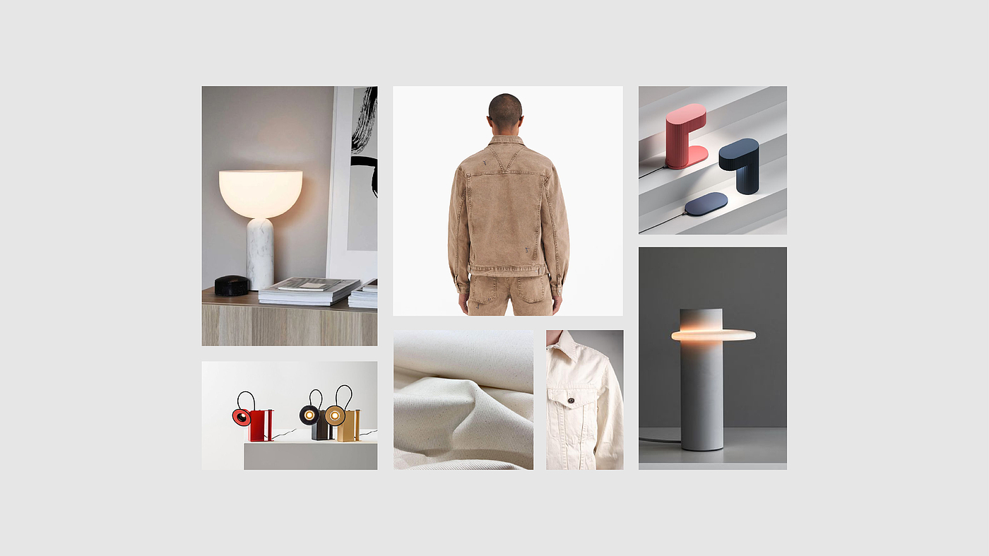 lamp，textile，Design sense table lamp，product design，