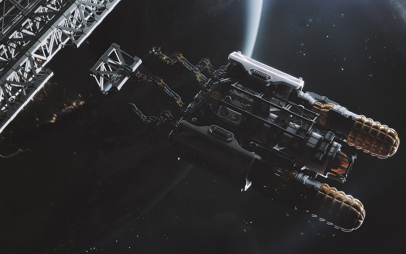 Spaceship，nasa，Future Space，spacecraft，conceptual design，