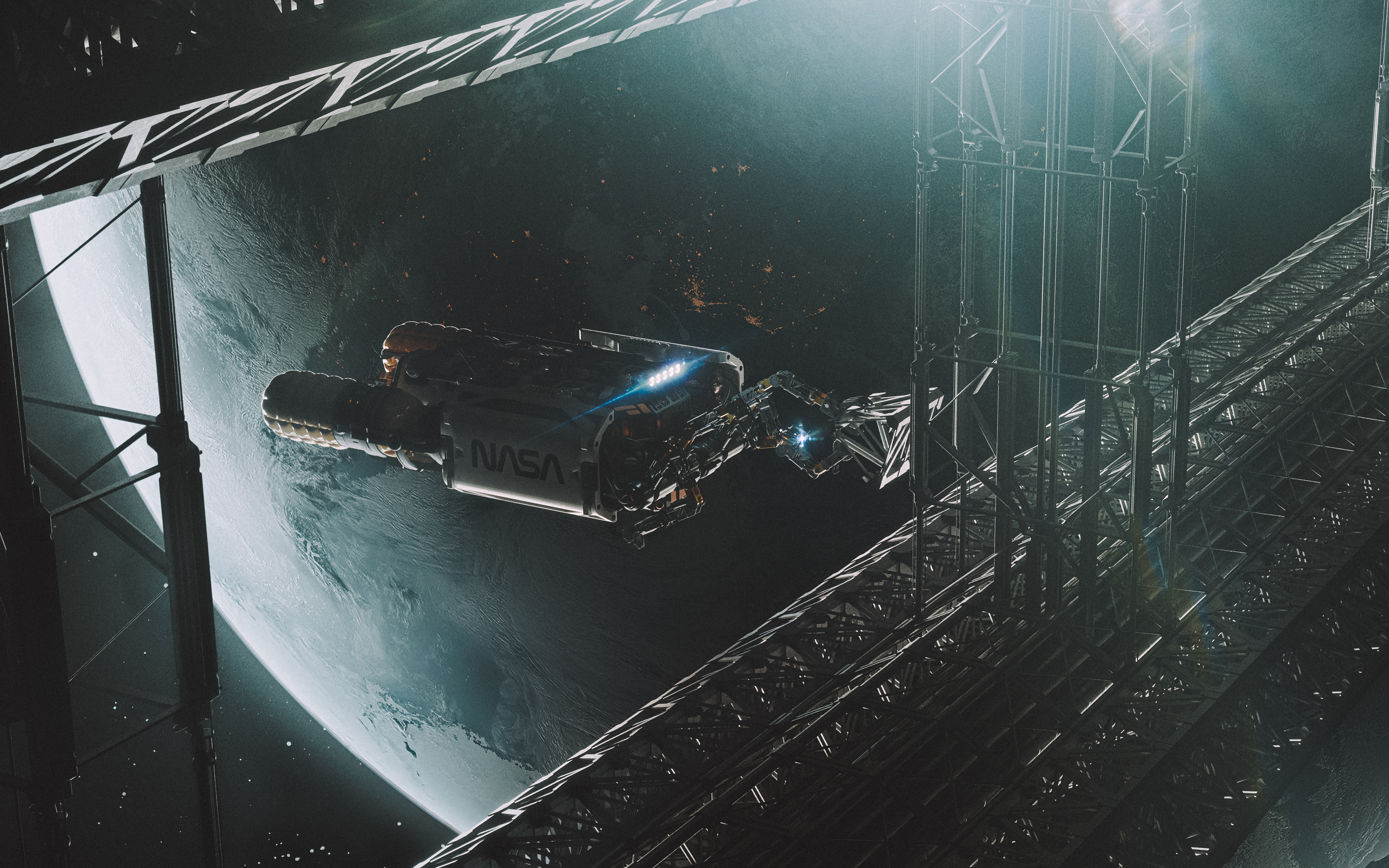 Spaceship，nasa，Future Space，spacecraft，conceptual design，