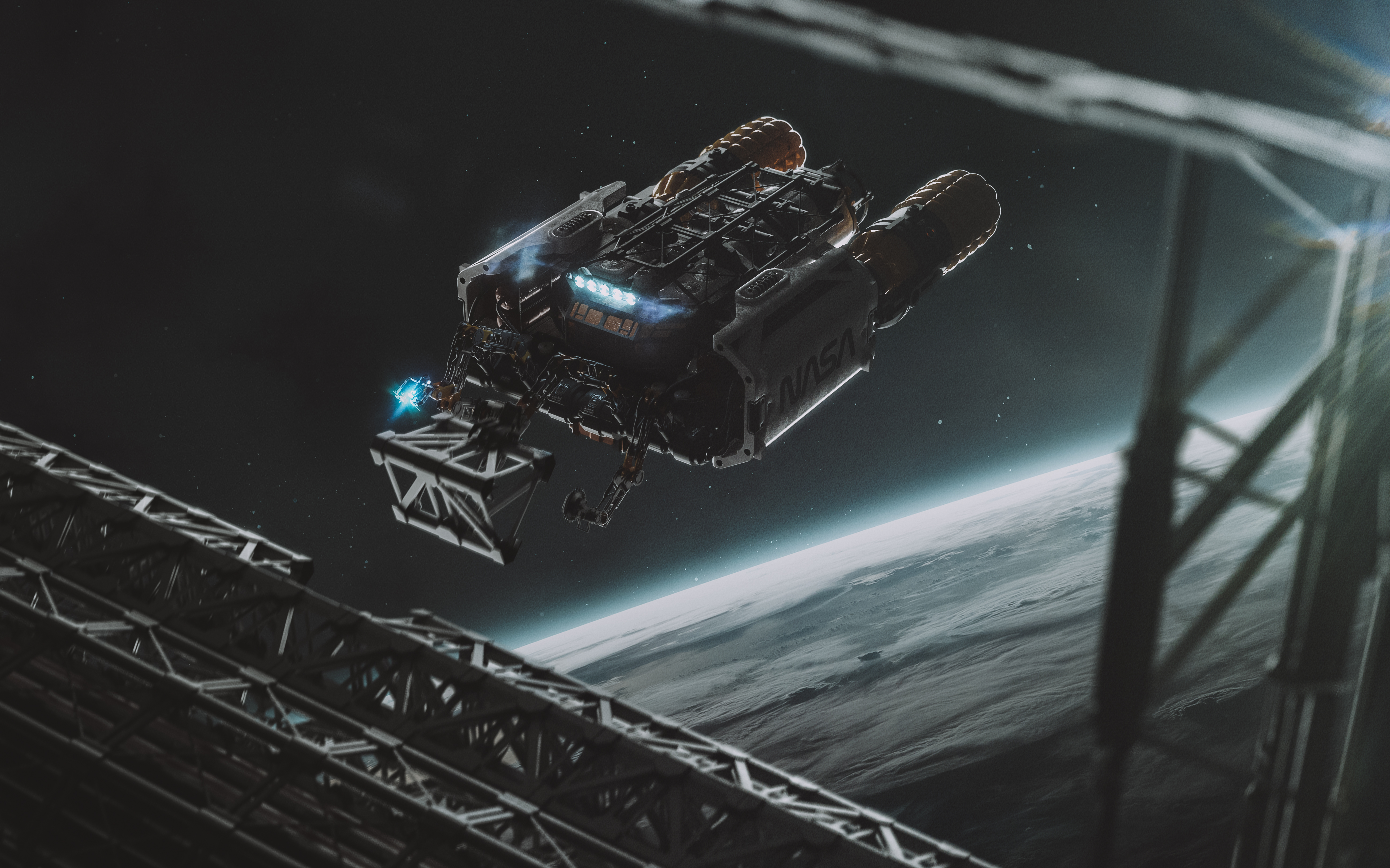 Spaceship，nasa，Future Space，spacecraft，conceptual design，