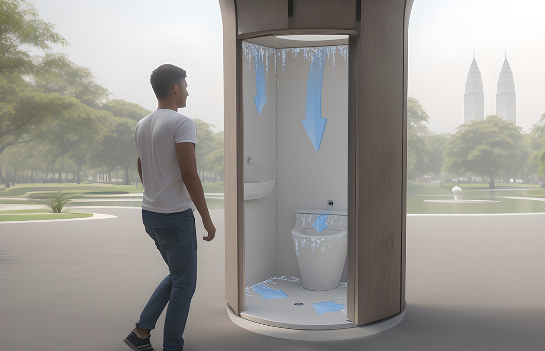 comfort station，industrial design，Innovative architecture，sustainable，