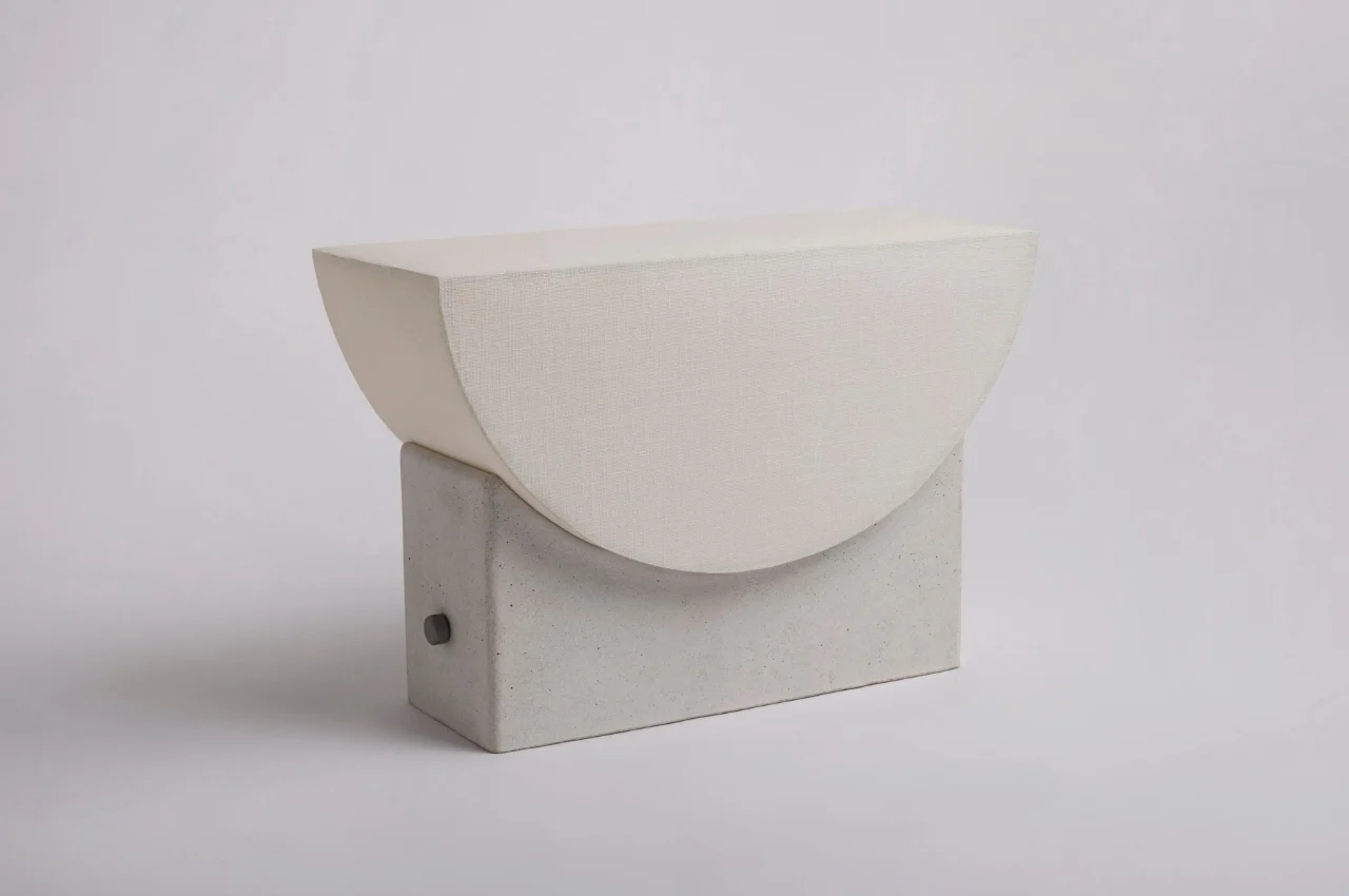 circular production，Waste reuse，Minimalist design ，Desk lamp，