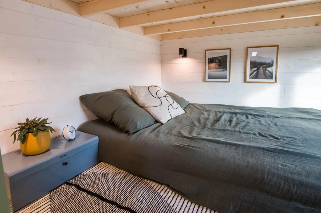 Elèbore Miniature House，Touring car，Reverse layout design，Innovative Micro House Design，