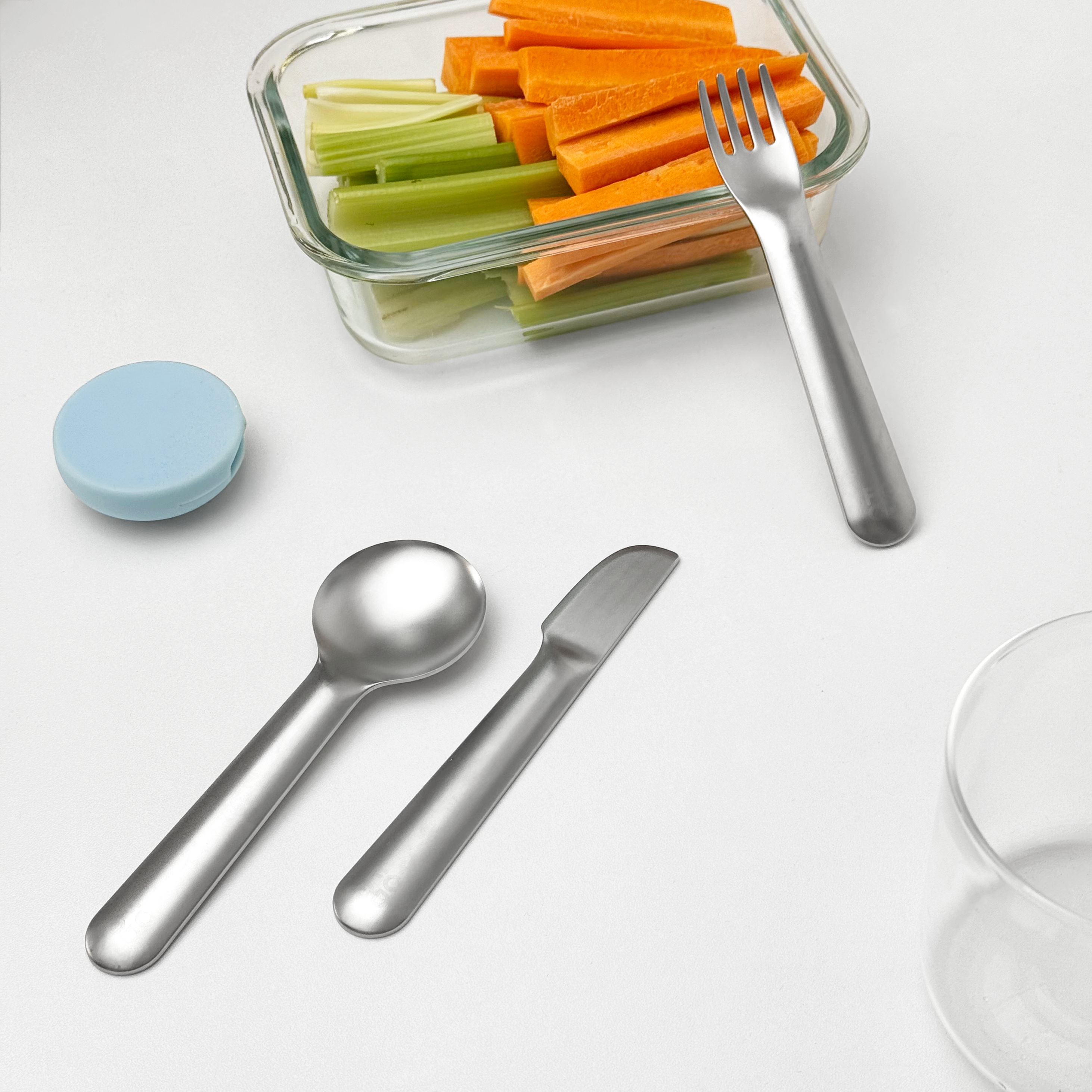tableware，environment protection，Portable，Fork，Spoon，knife，