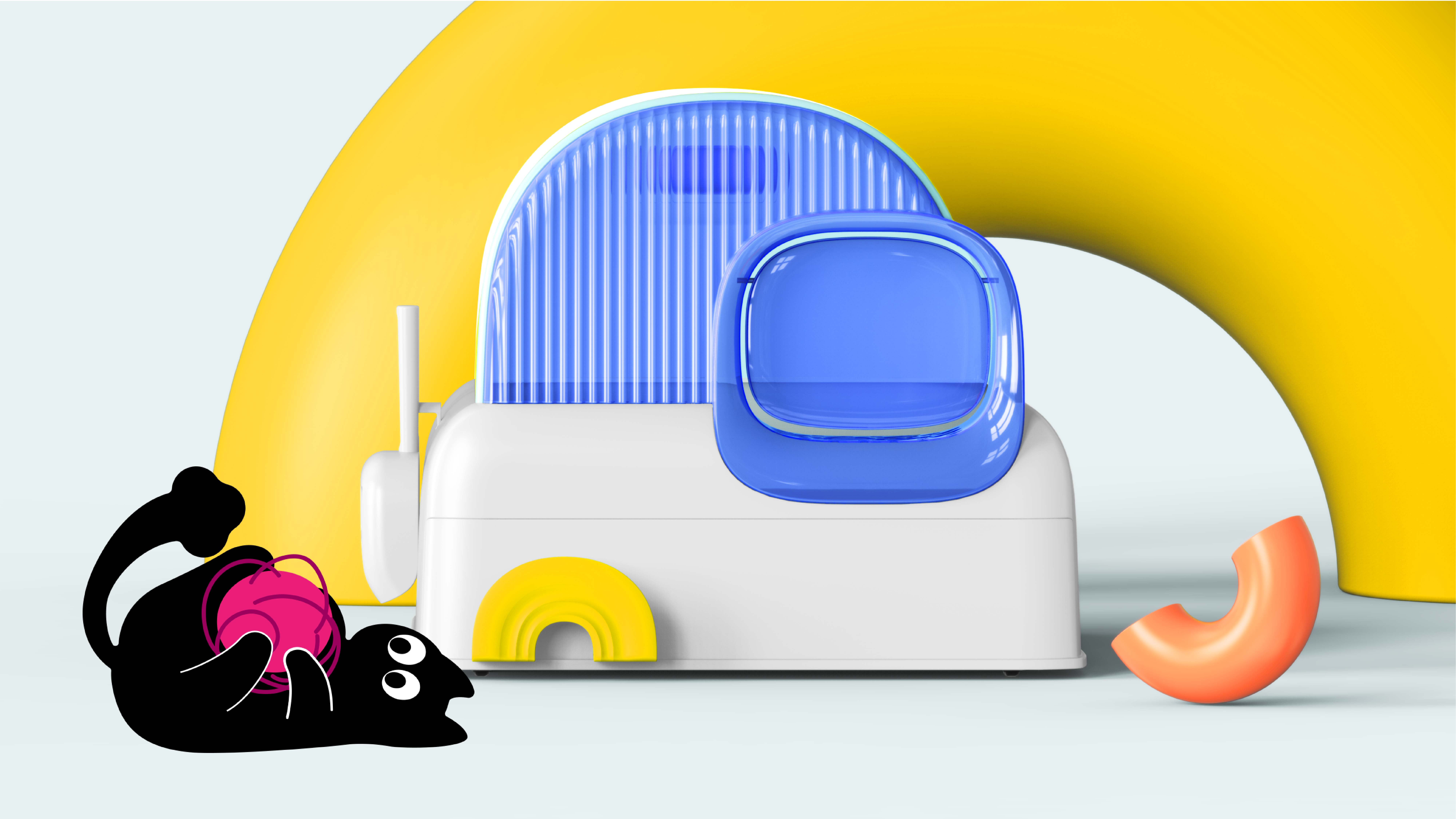 Brand design，Logo design，IP Design，Pet Supplies & Pet，Litter Basin，