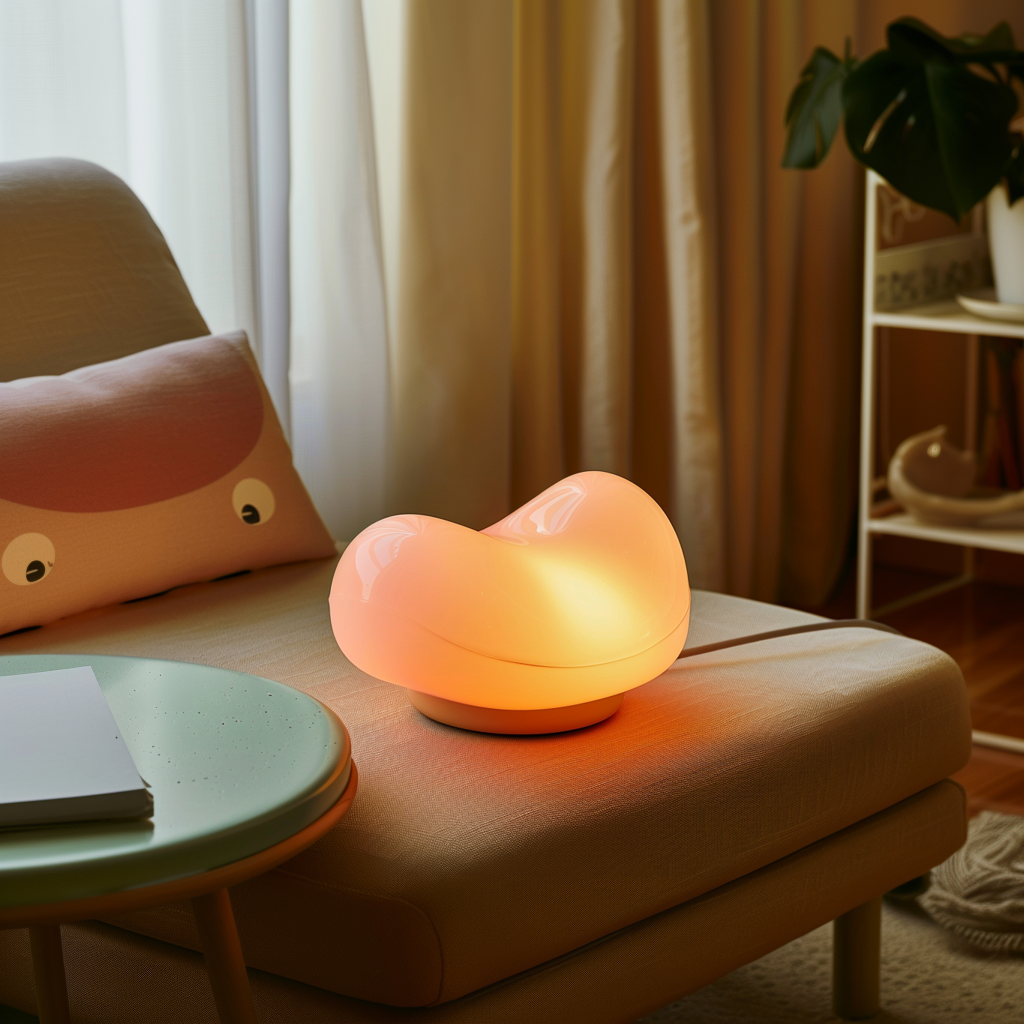 AIGC，AI design，Small desk lamp，product design，industrial design，Household appliances，