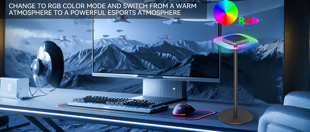 Desktop atmosphere lamp，diy，