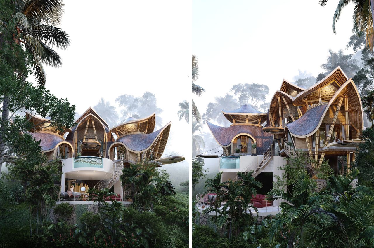 villa，Architecture，environmental design，originality，