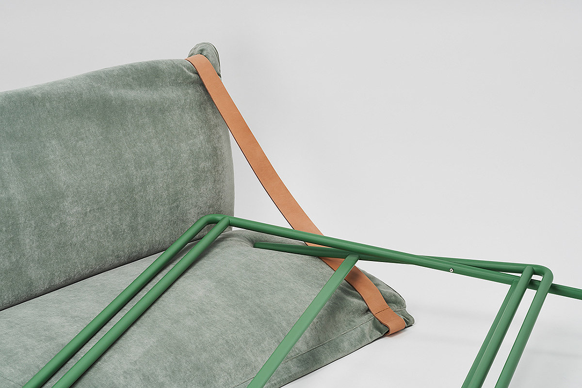 Minimalist，sofa，fold，