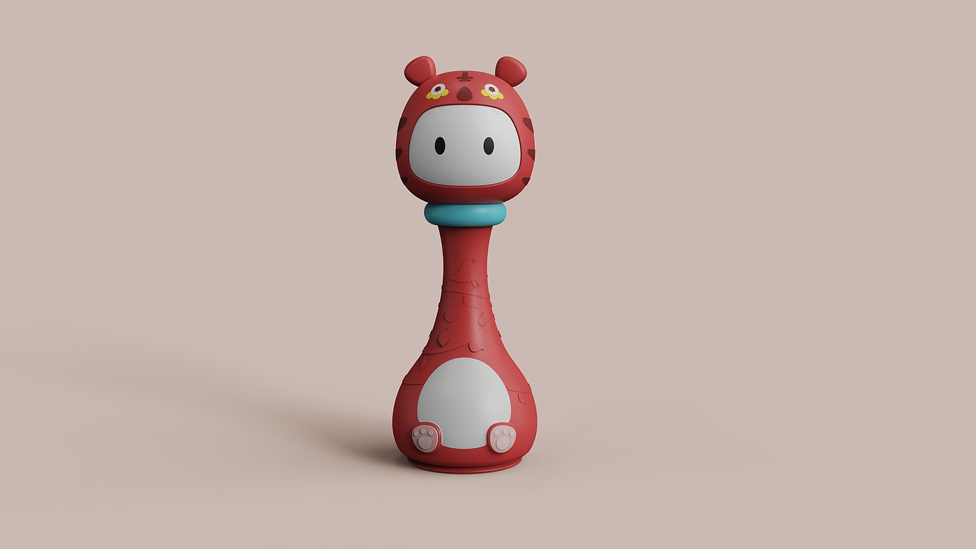 One tree industrial design，Fire rabbit，Early childhood education，Traditional elements，