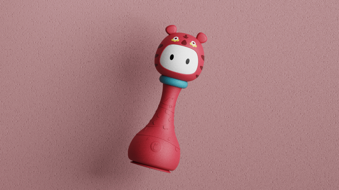 One tree industrial design，Fire rabbit，Early childhood education，Traditional elements，