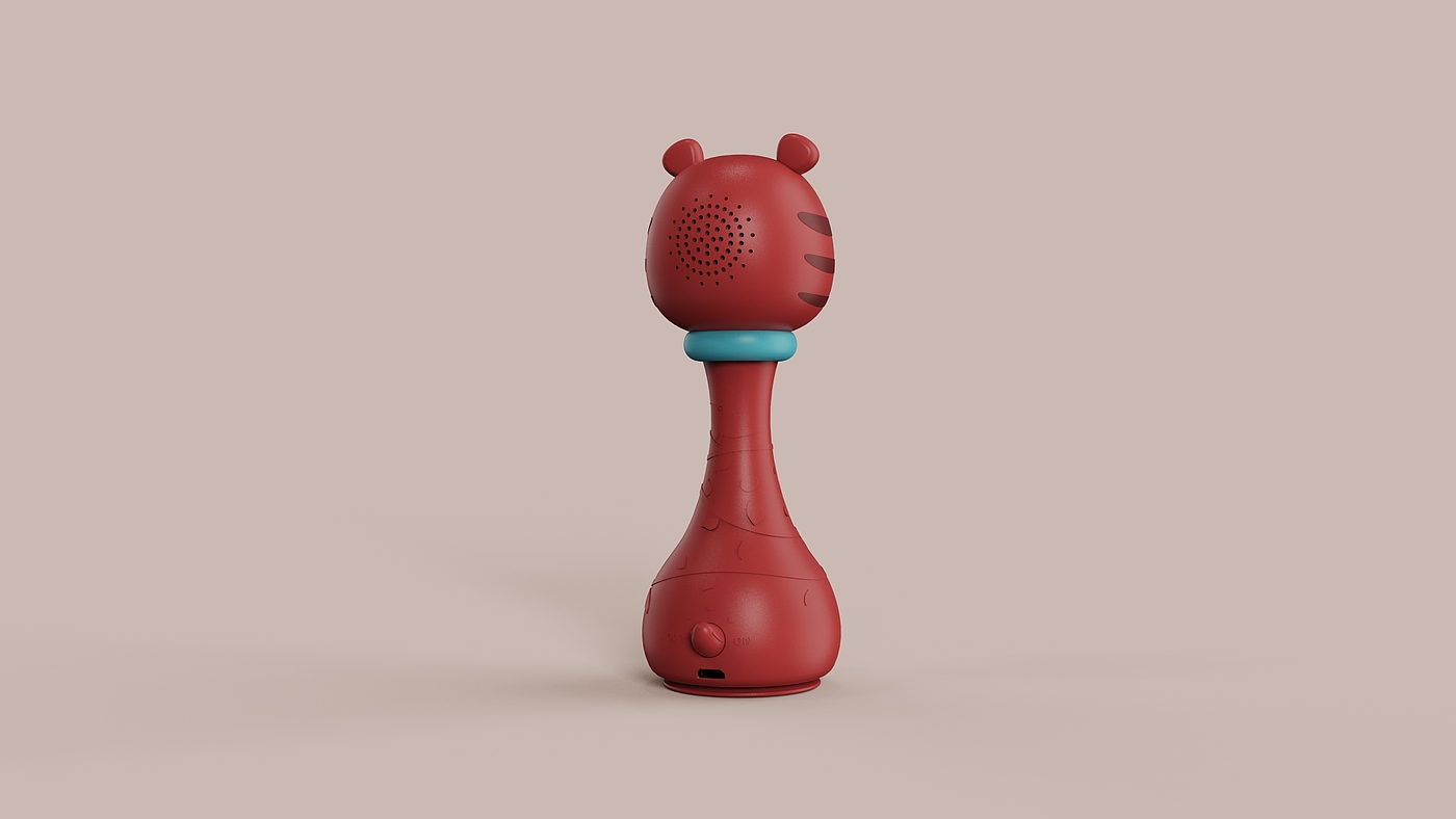 One tree industrial design，Fire rabbit，Early childhood education，Traditional elements，