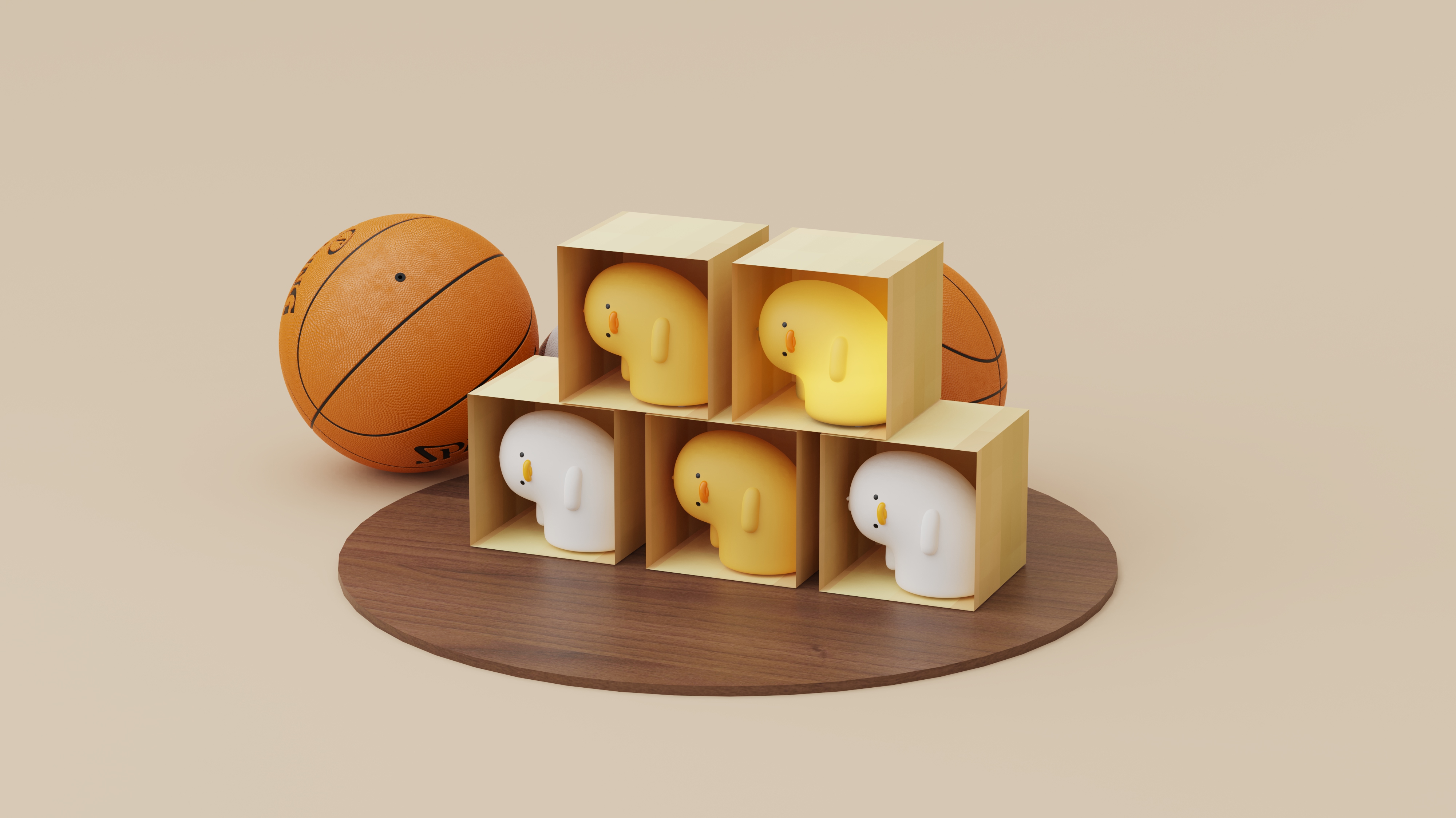 duck，Silicone lamp，Night light，lovely，adorable，