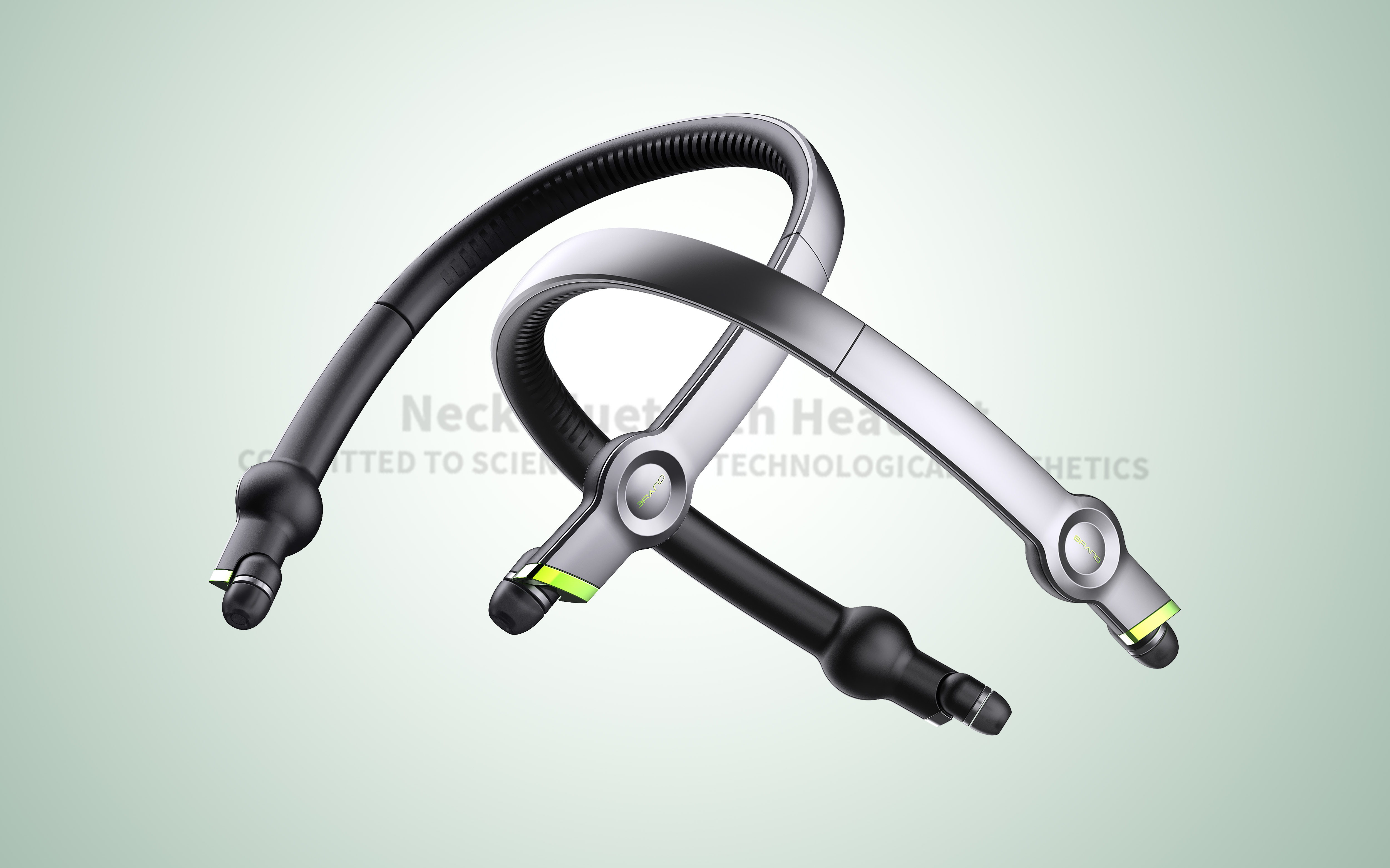 headset，motion，fashion，industrial design，Sense of future，