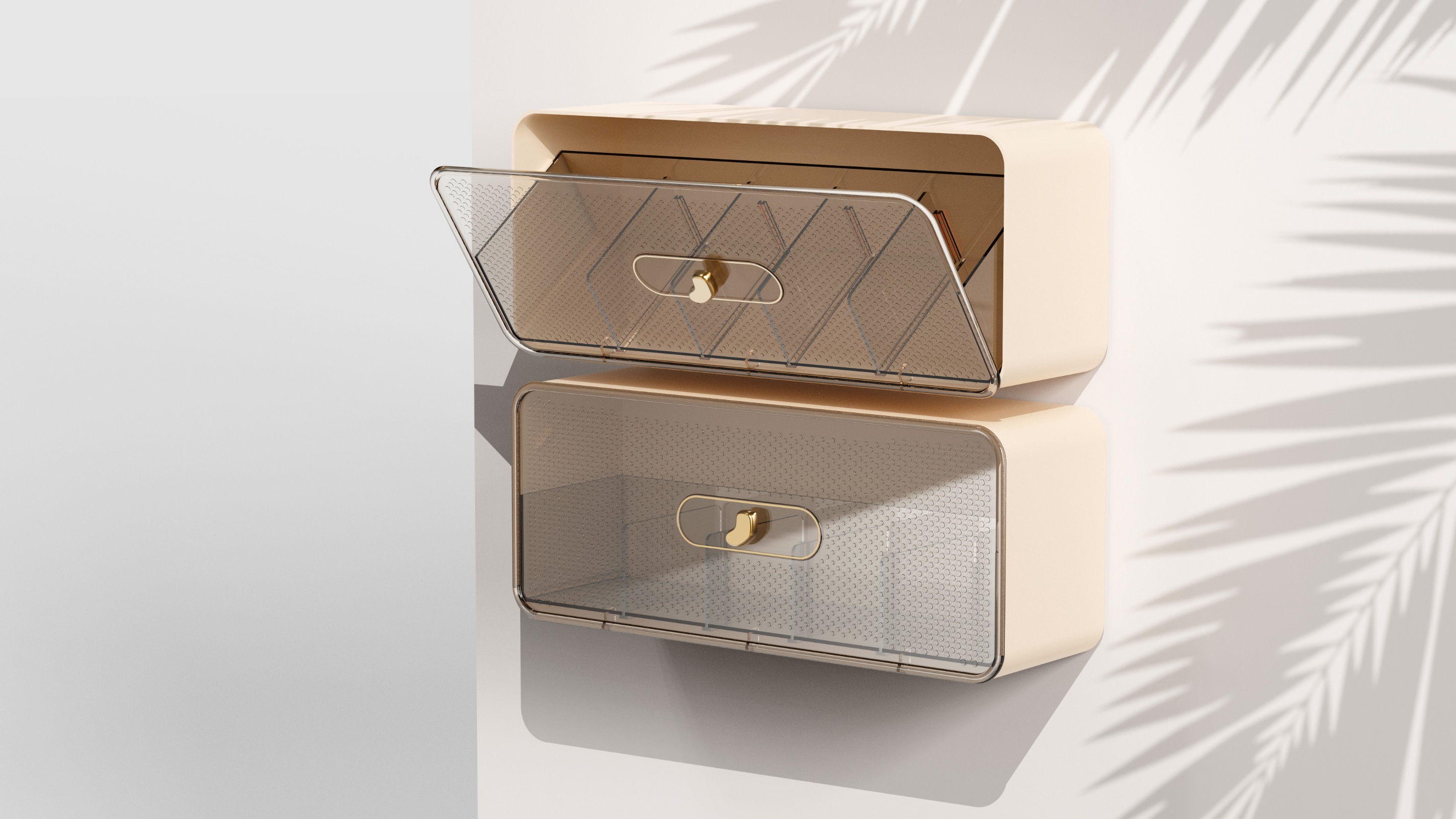 Panties storage box，Socks storage box，Wall-mounted storage box，Wardrobe storage box，