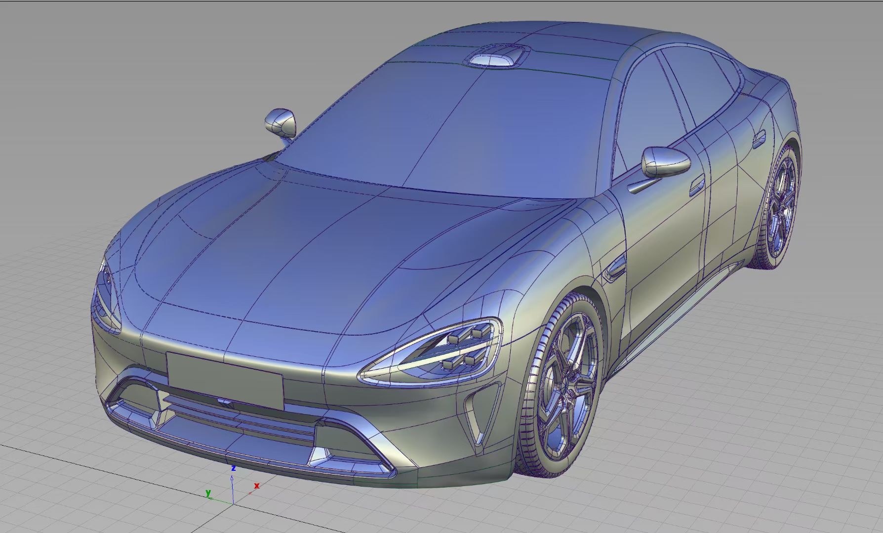 Automobile design，Alias，Xiaomi Cars，modeling，