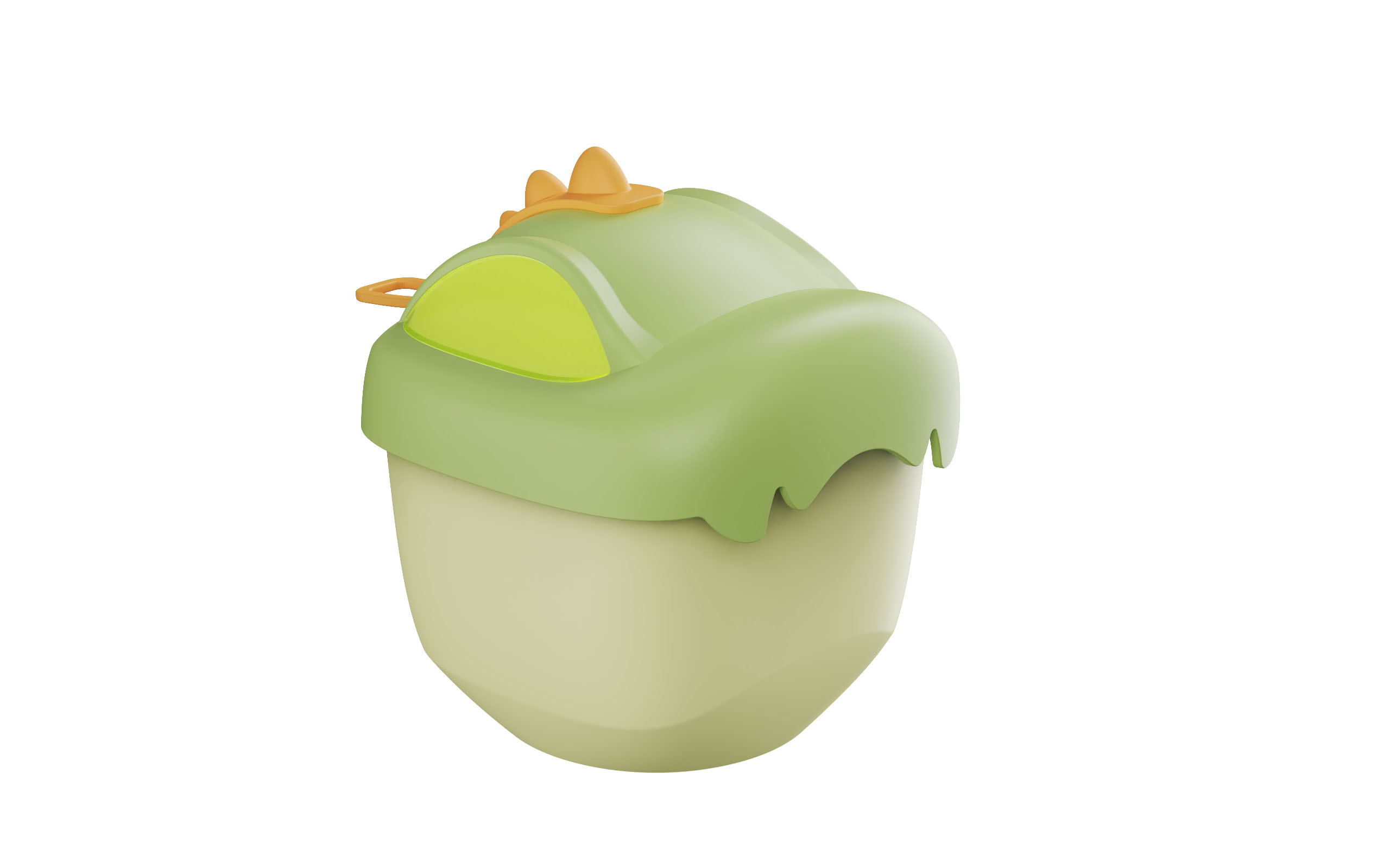 baby，Milk powder box，Portable，Cartoon，Macaroon，