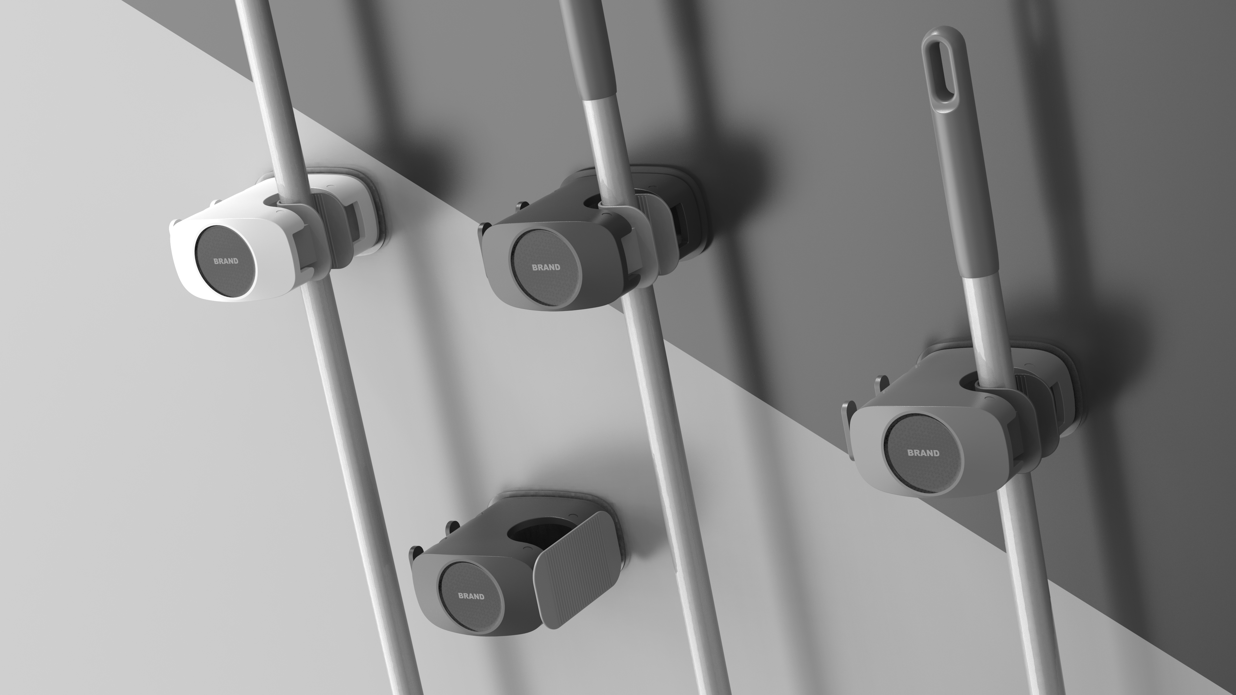 Mop hook，pylons，Wall-mounted storage，Mop hook，pylons，Wall-mounted storage，