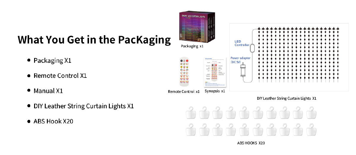 Lamp string，DIY styling，Bluetooth，