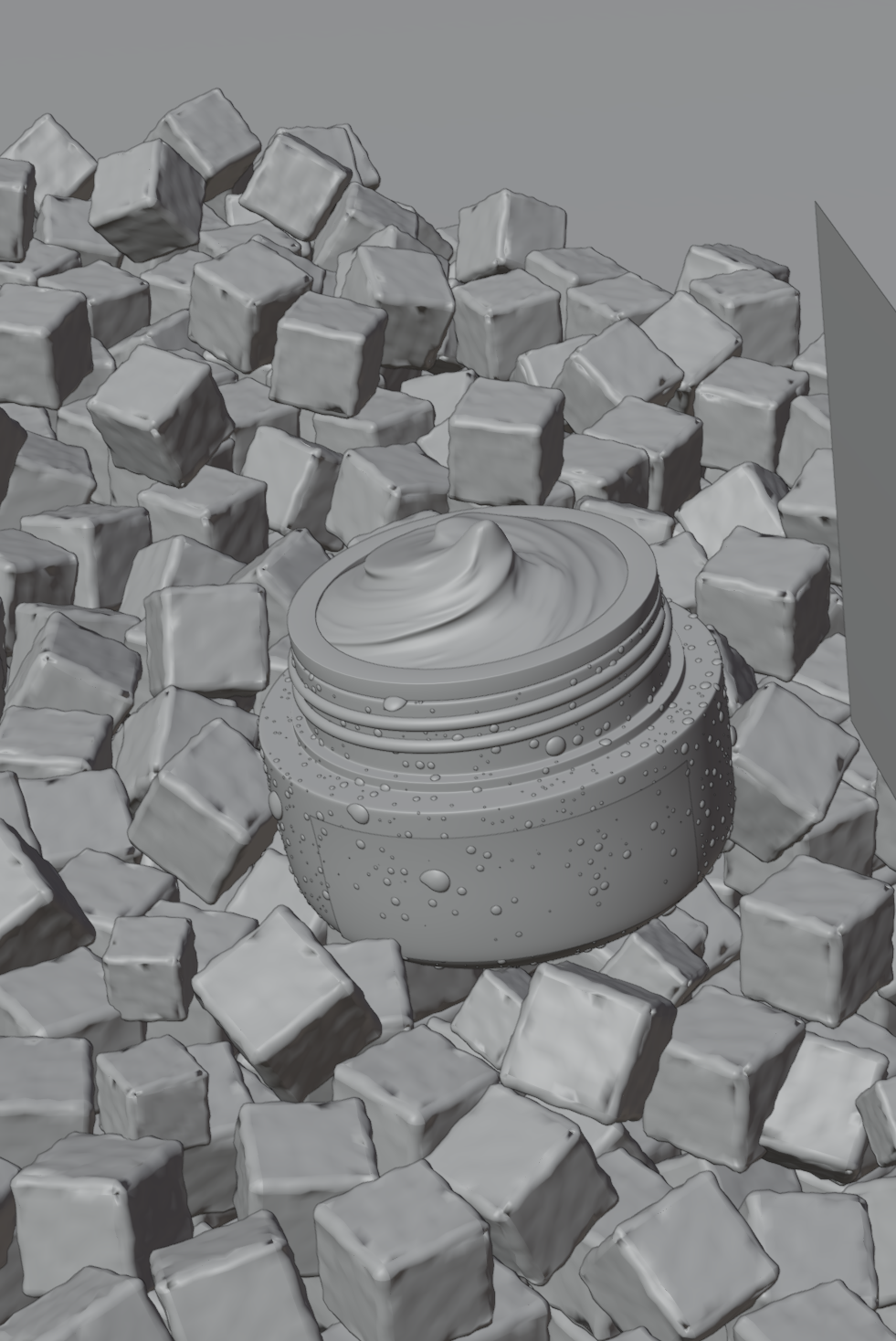 Makeup. Liquid. The scene. Exercise，