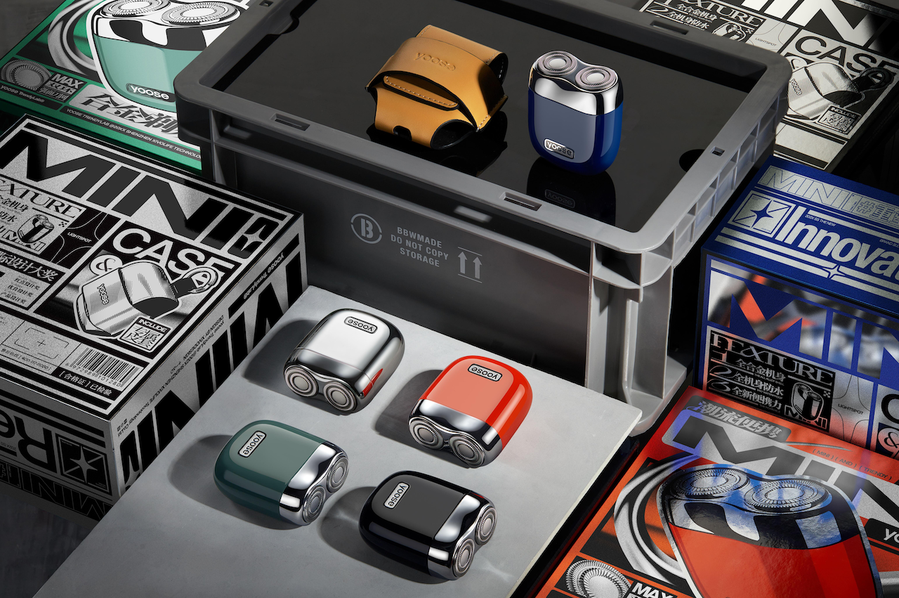 Milan Design Week ，product design，Brand design，packing design，Colored razor，