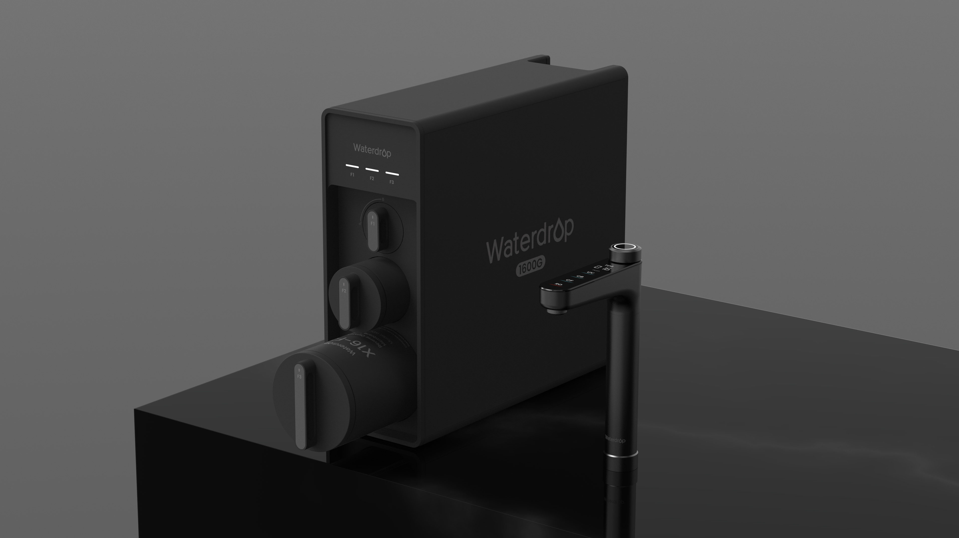 Water purifier，household electrical appliances，Kitchen electricity，red dot，