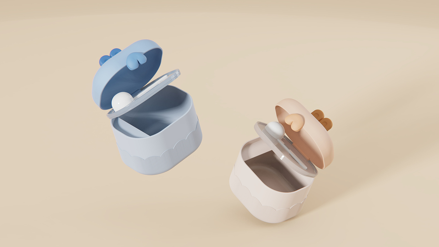 Milk powder box，baby，Portable，