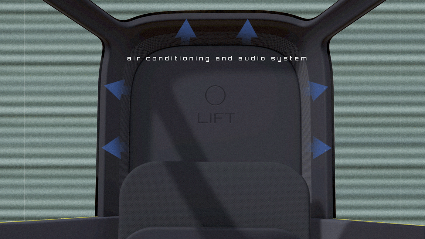 vehicle，Accessible vehicle，originality，Lift，