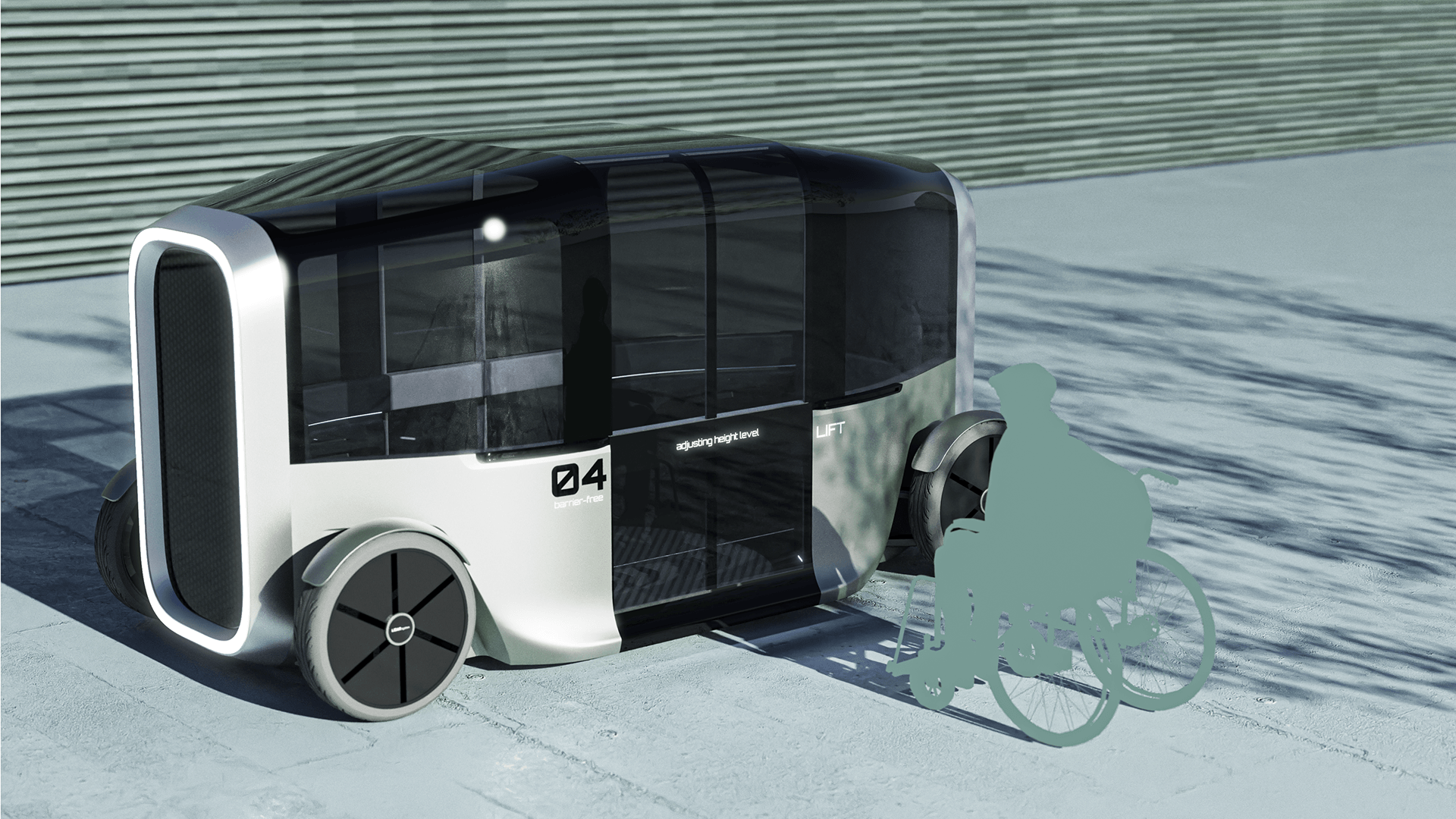 vehicle，Accessible vehicle，originality，Lift，