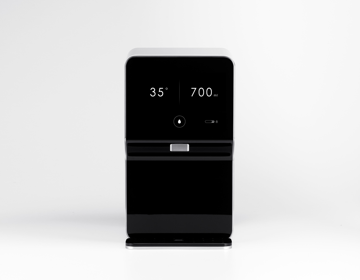 touch screen，Water dispenser，intelligence，purified water，Water purifier，aluminium，