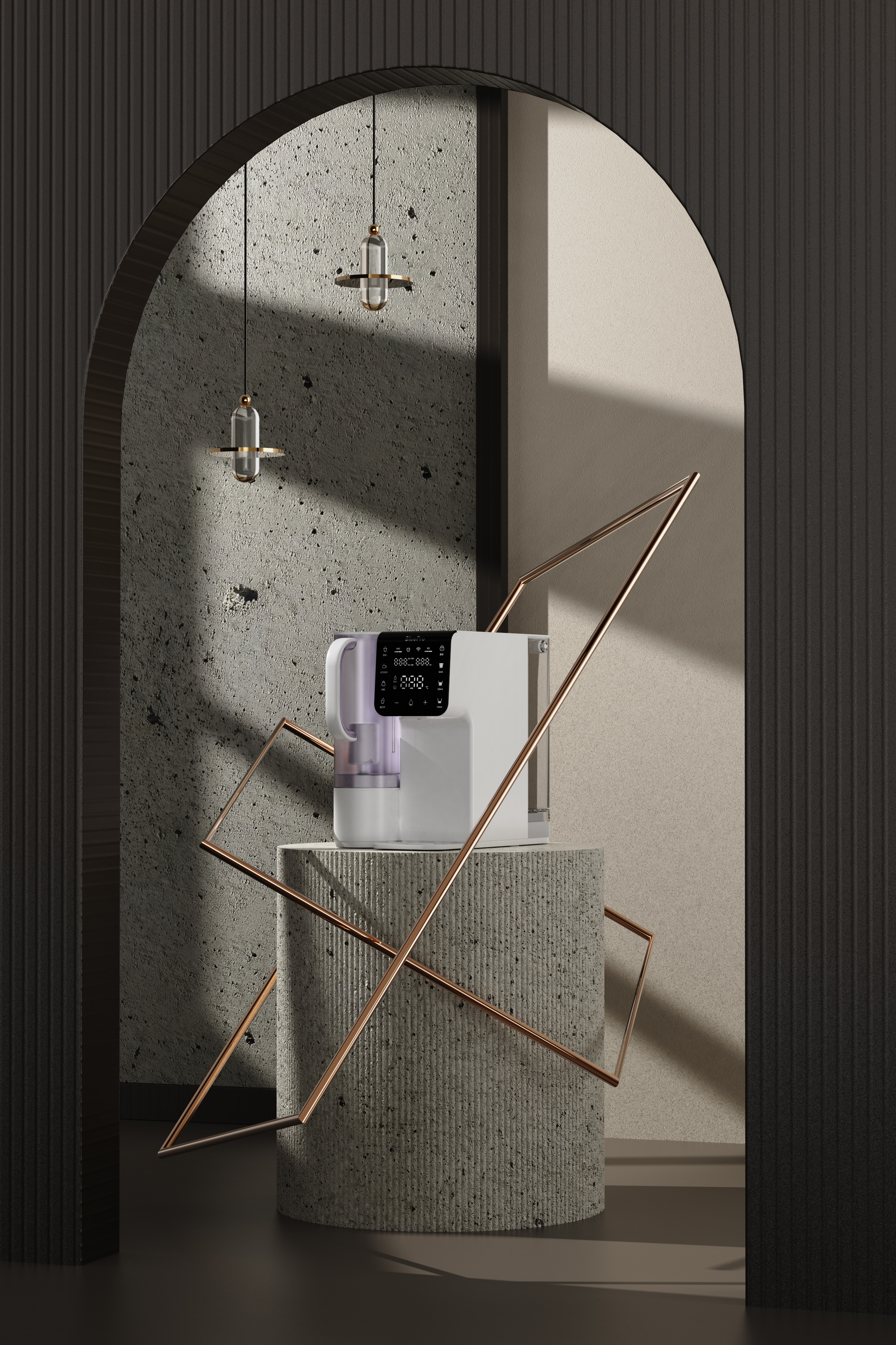 Clean water, healthy drinking water, convenient and quick，