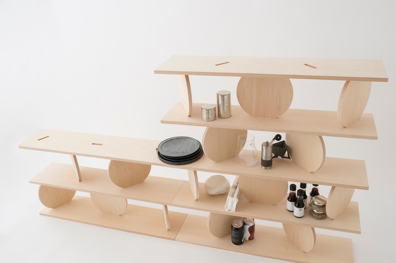 bookshelf，modularization，furniture，originality，