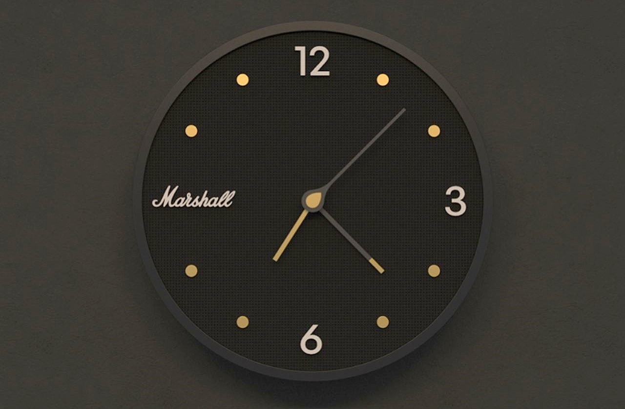 Marshal，挂钟，钟表，音箱，