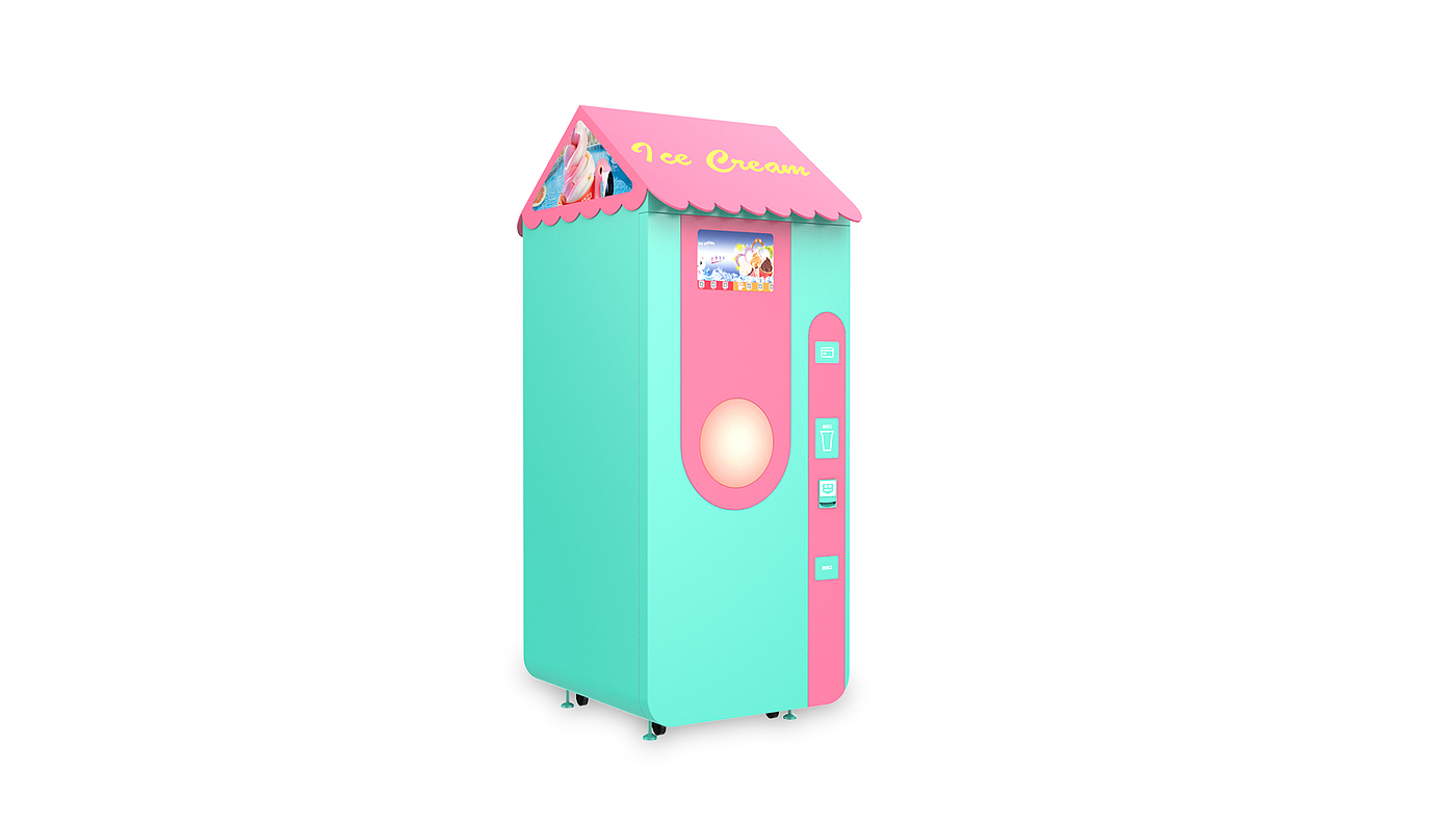 product design，vending machine，