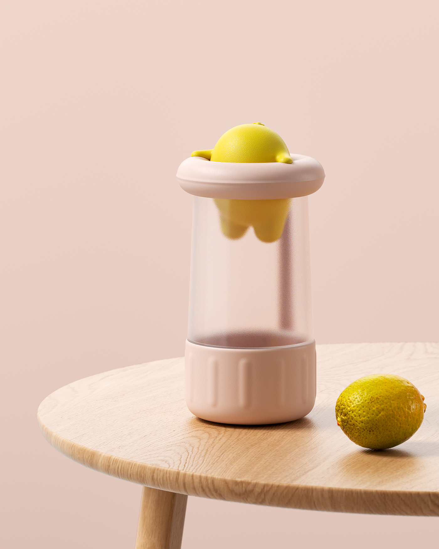 Water cup，Cultural creation，lovely，adorable，lemon，vacuum cup，originality，product design，