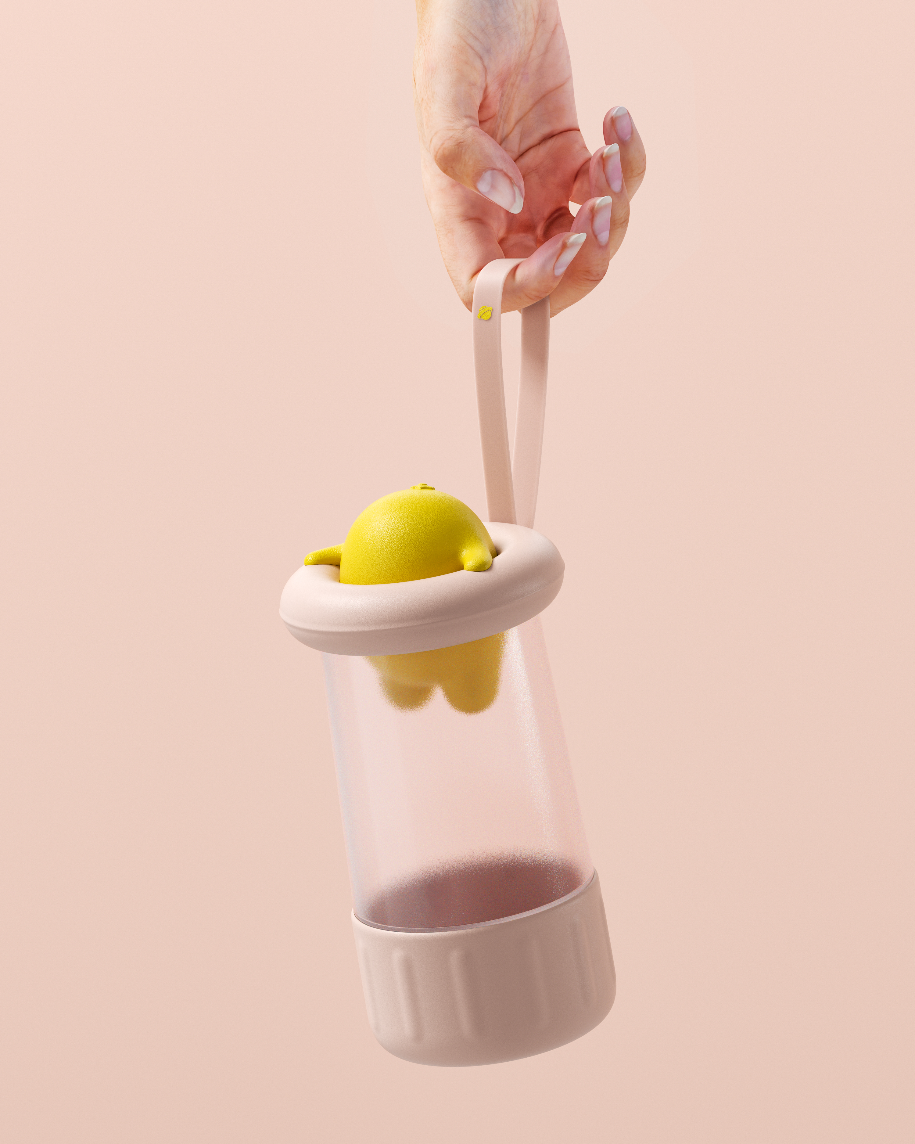 Water cup，Cultural creation，lovely，adorable，lemon，vacuum cup，originality，product design，