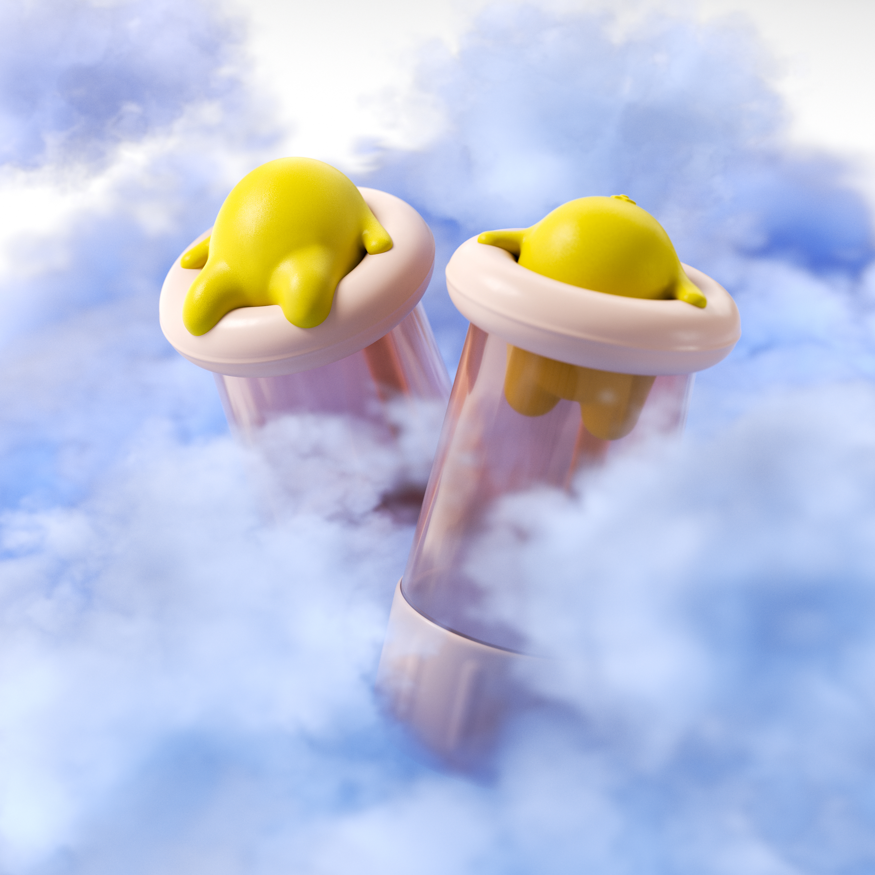 Water cup，Cultural creation，lovely，adorable，lemon，vacuum cup，originality，product design，