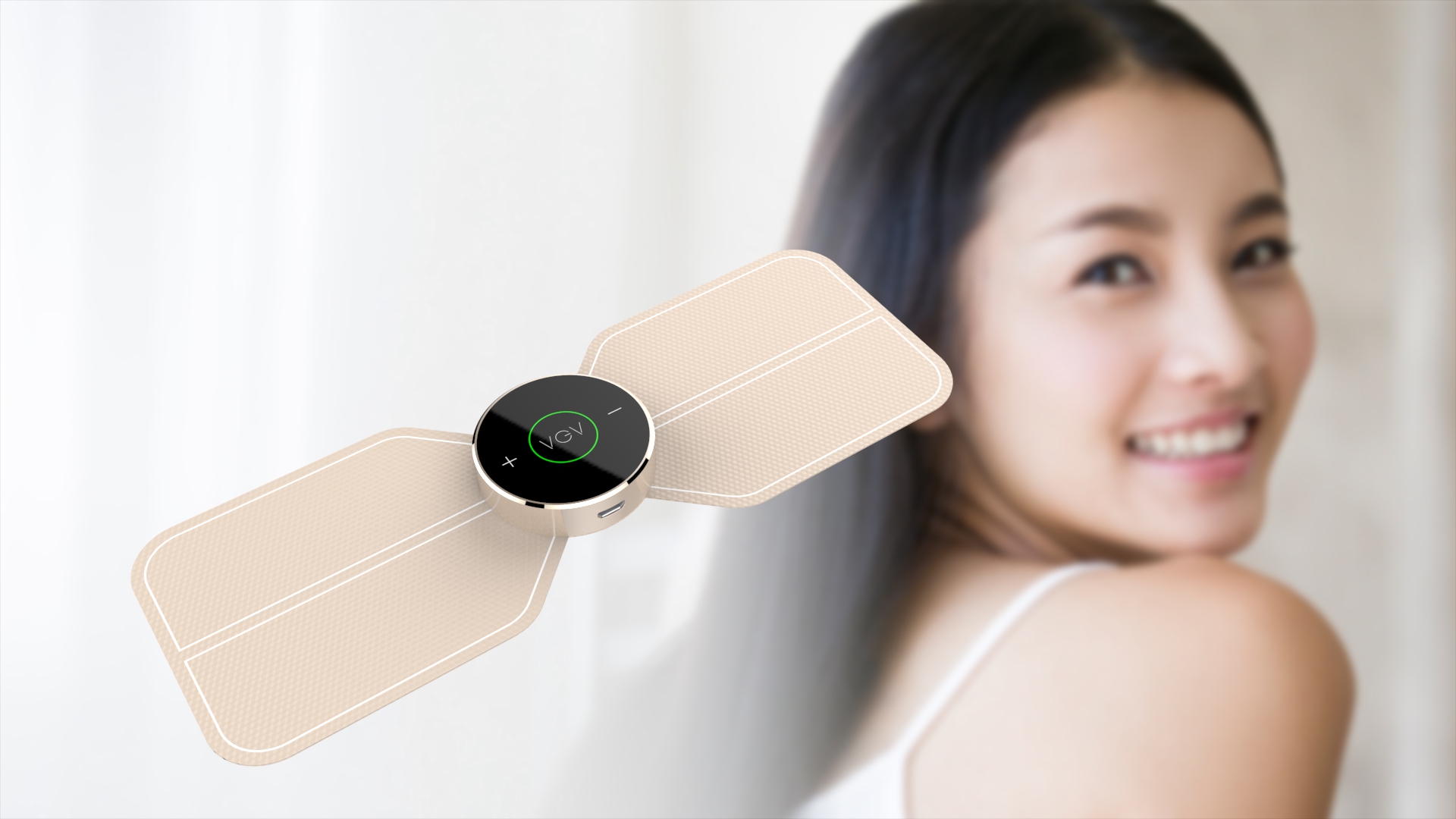 massage sticky，Appearance design，