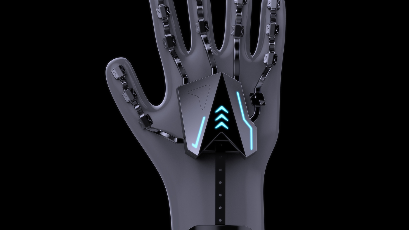 Rehabilitation at hand，Appearance design，
