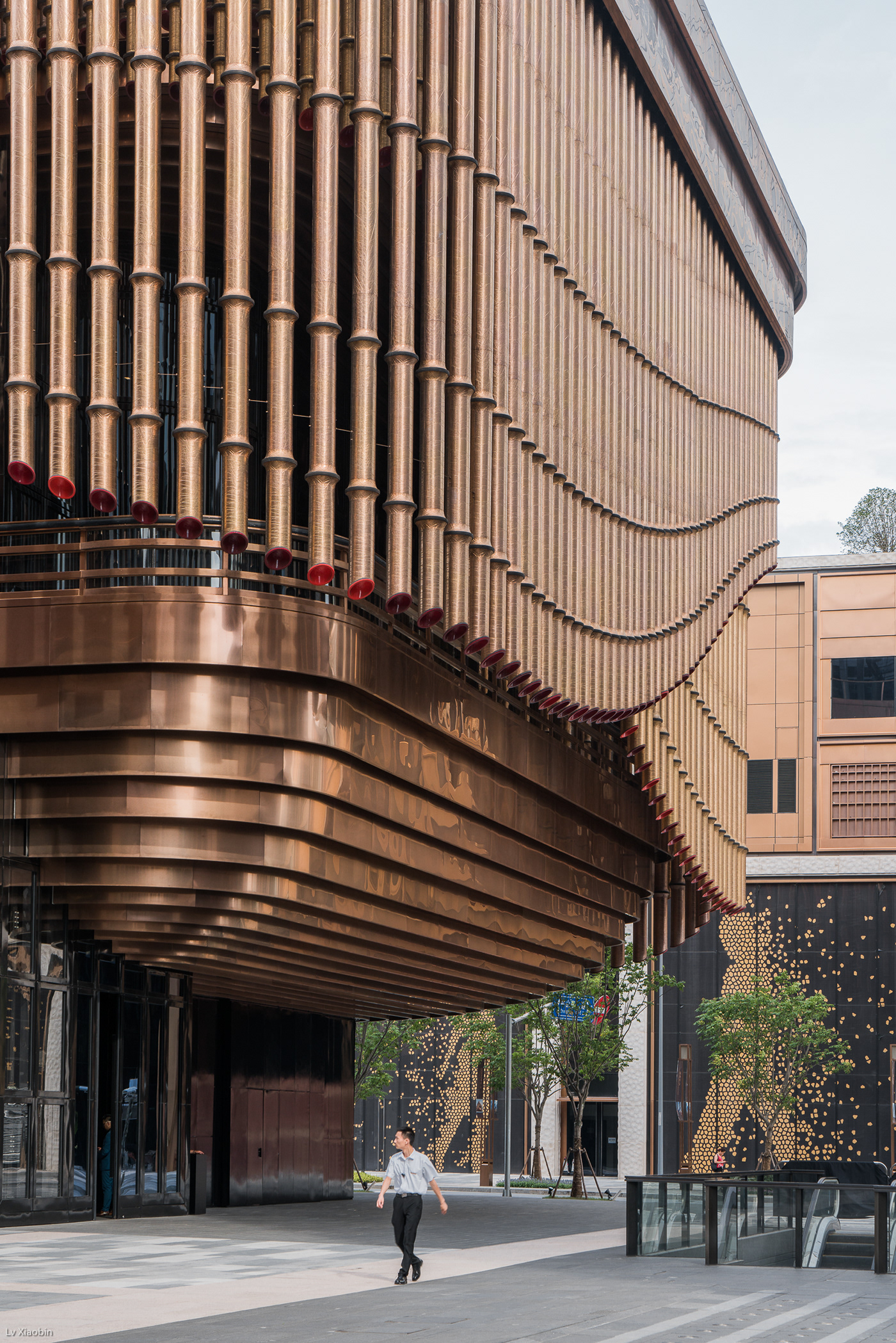 Architecture，design sketch，The Bund Renaissance Arts Center，environmental design，