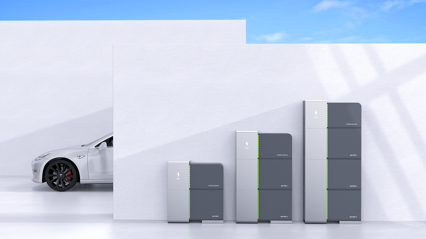 German design，Simplicity，Household energy storage，Energy storage products，new energy，
