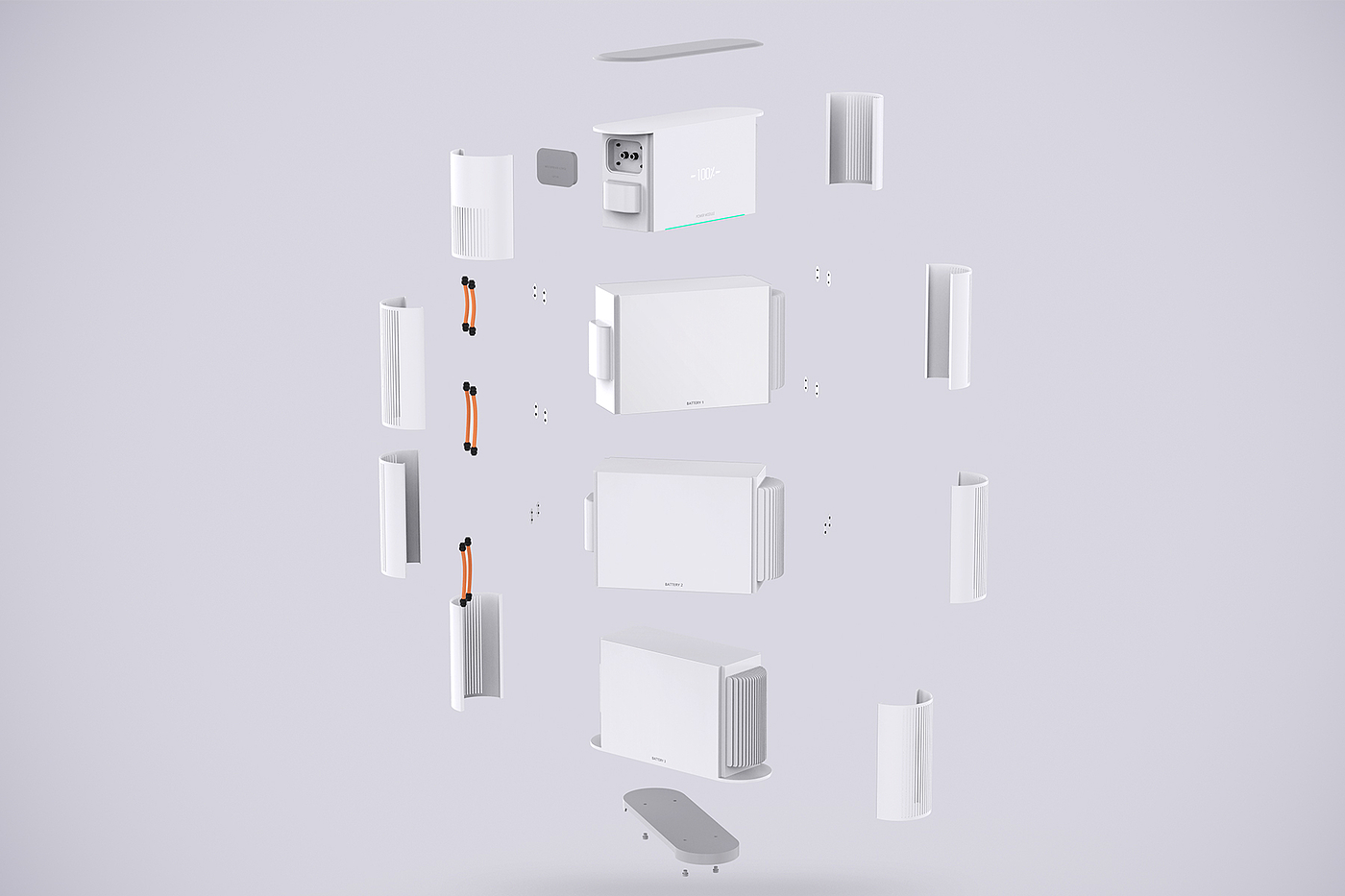 German design，Simplicity，Household energy storage，Energy storage products，new energy，