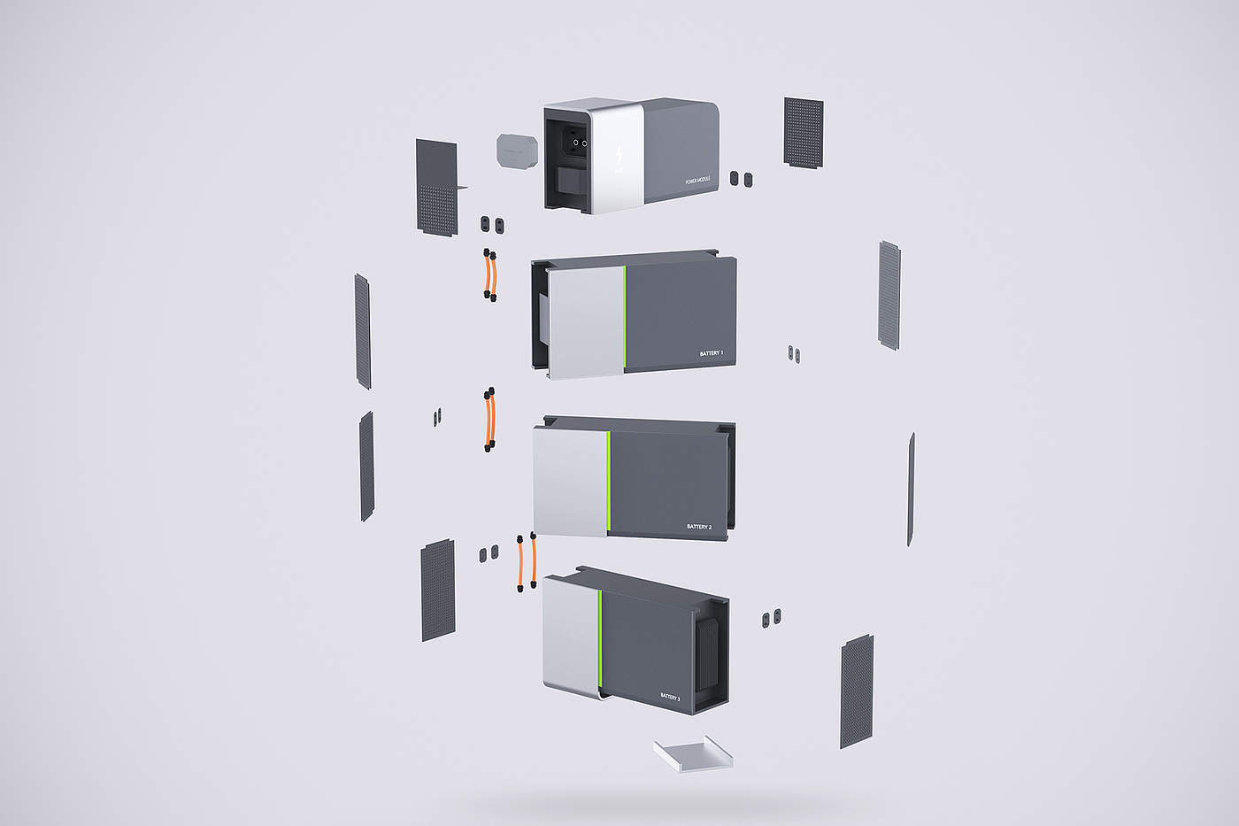 German design，Simplicity，Household energy storage，Energy storage products，new energy，